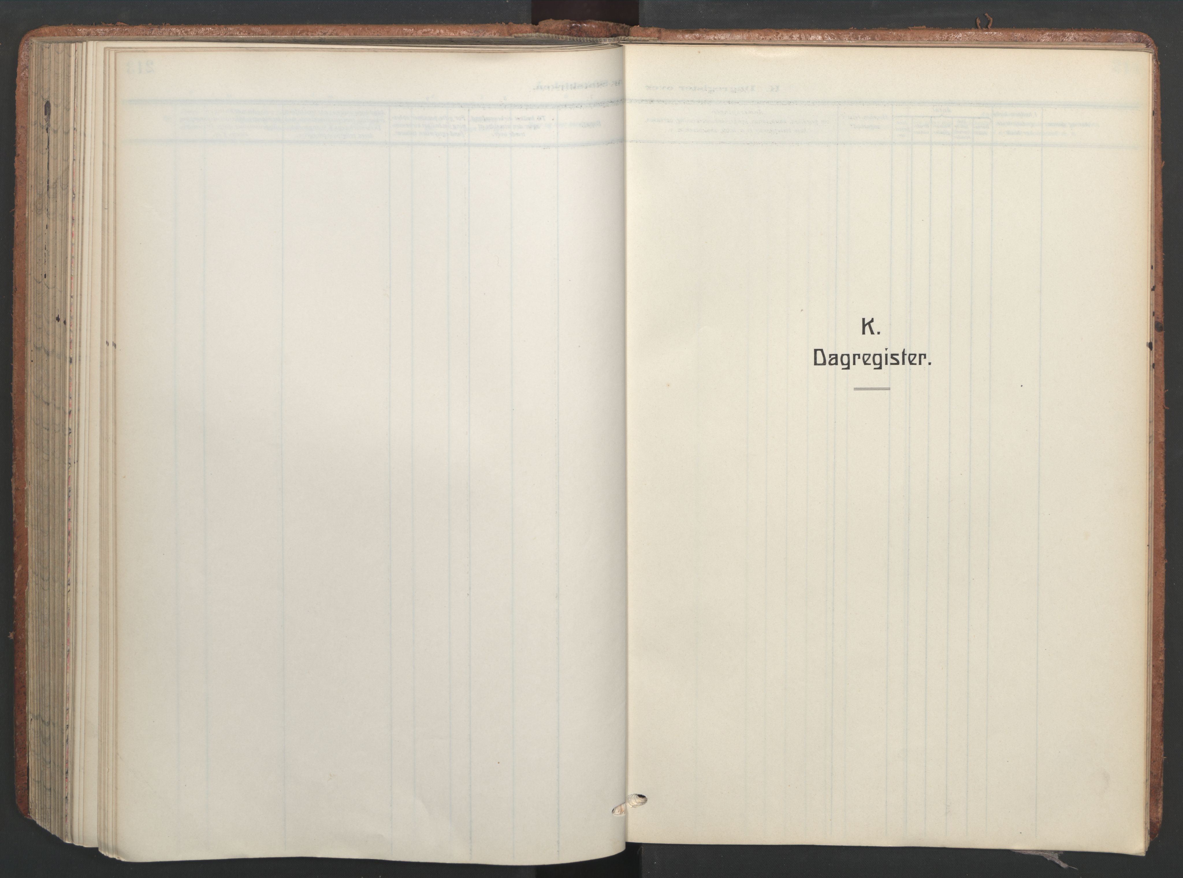 Ministerialprotokoller, klokkerbøker og fødselsregistre - Sør-Trøndelag, SAT/A-1456/656/L0694: Parish register (official) no. 656A03, 1914-1931, p. 213