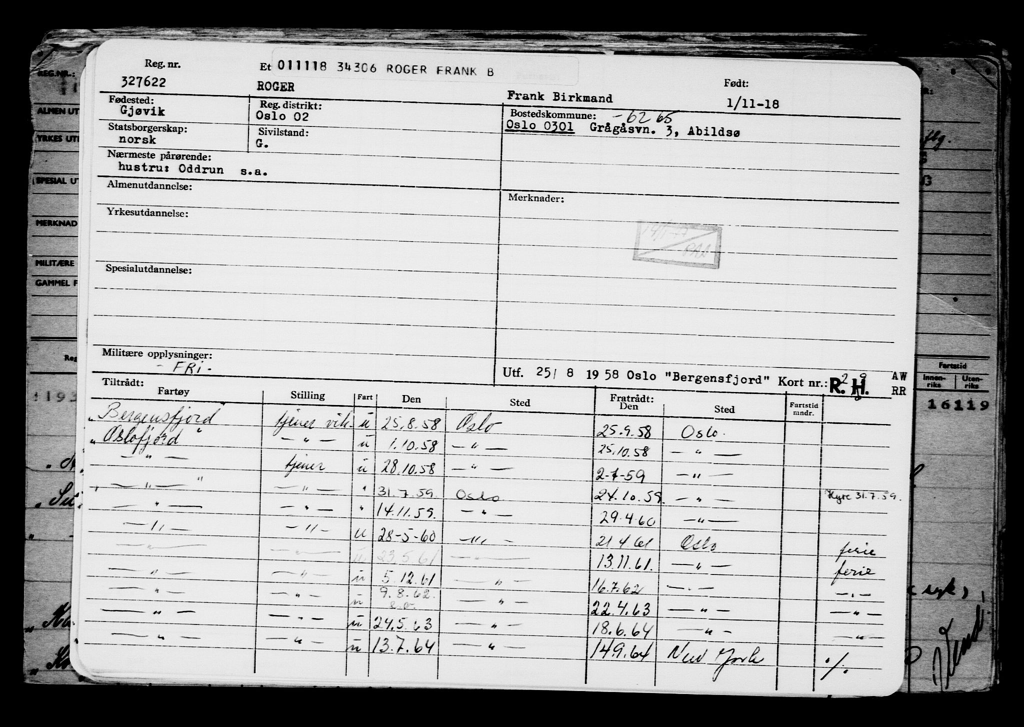 Direktoratet for sjømenn, AV/RA-S-3545/G/Gb/L0163: Hovedkort, 1918, p. 671