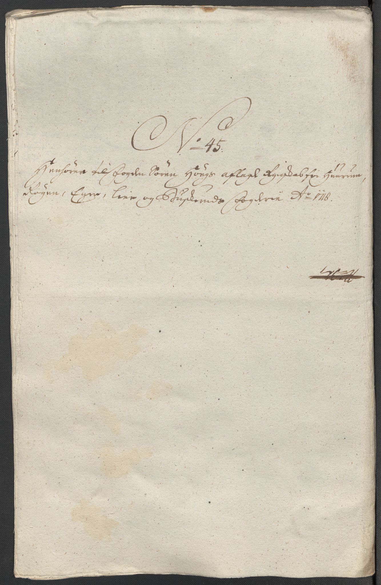 Rentekammeret inntil 1814, Reviderte regnskaper, Fogderegnskap, RA/EA-4092/R31/L1712: Fogderegnskap Hurum, Røyken, Eiker, Lier og Buskerud, 1718, p. 229