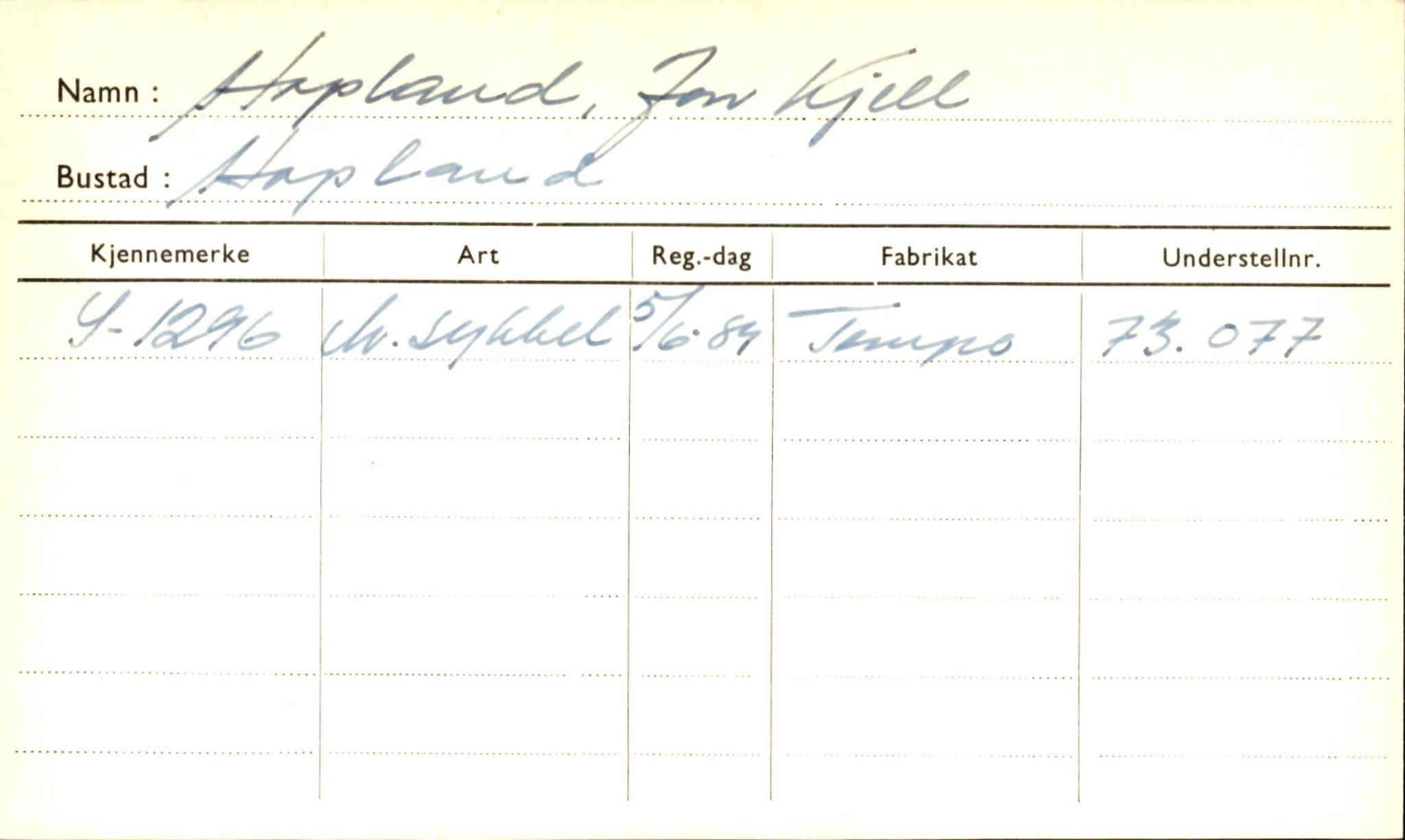 Statens vegvesen, Sogn og Fjordane vegkontor, AV/SAB-A-5301/4/F/L0001A: Eigarregister Fjordane til 1.6.1961, 1930-1961, p. 658