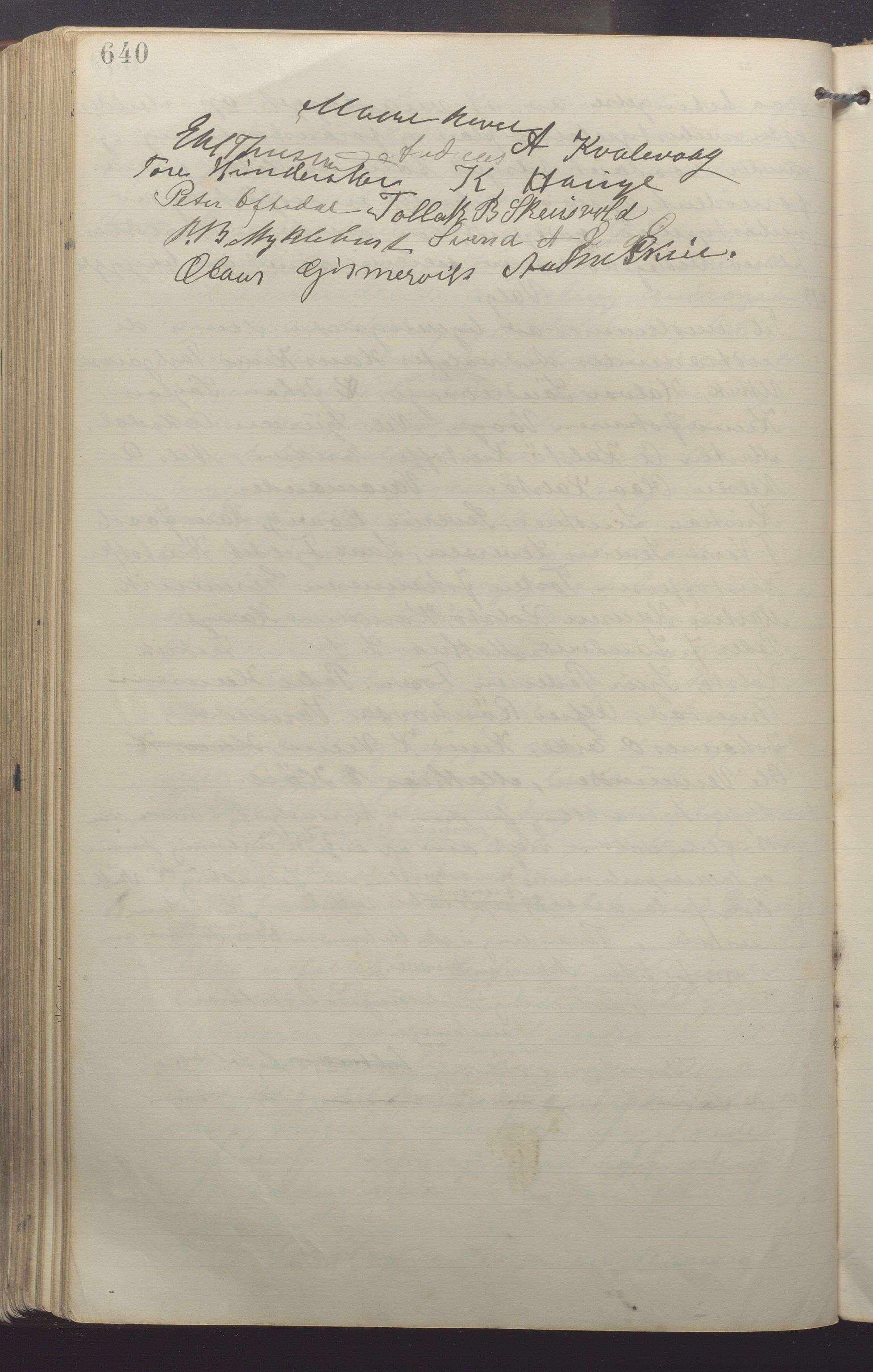 Avaldsnes kommune - Formannskapet, IKAR/K-101651/A/Aa/L0007: Møtebok, 1901-1917, p. 640