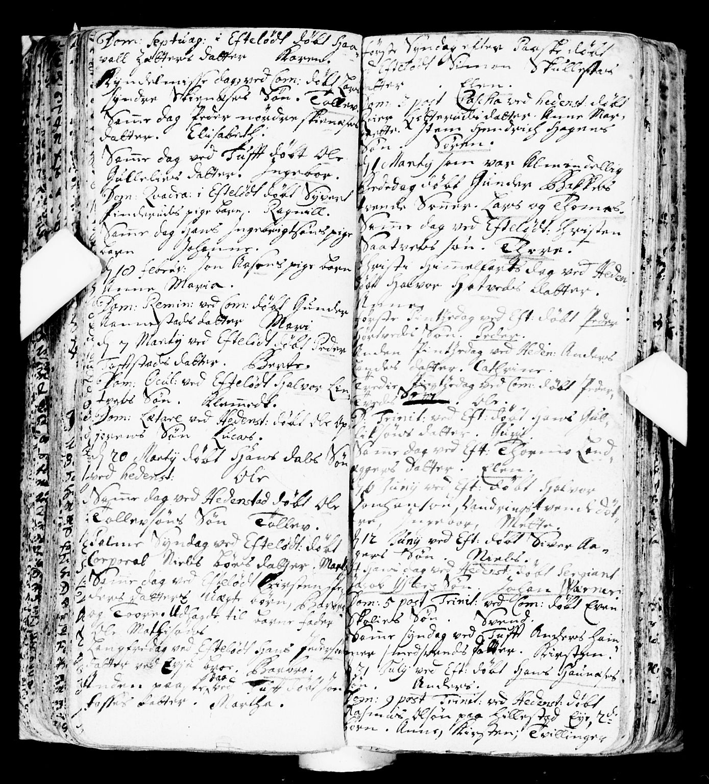 Sandsvær kirkebøker, SAKO/A-244/F/Fa/L0001: Parish register (official) no. I 1, 1665-1725, p. 92