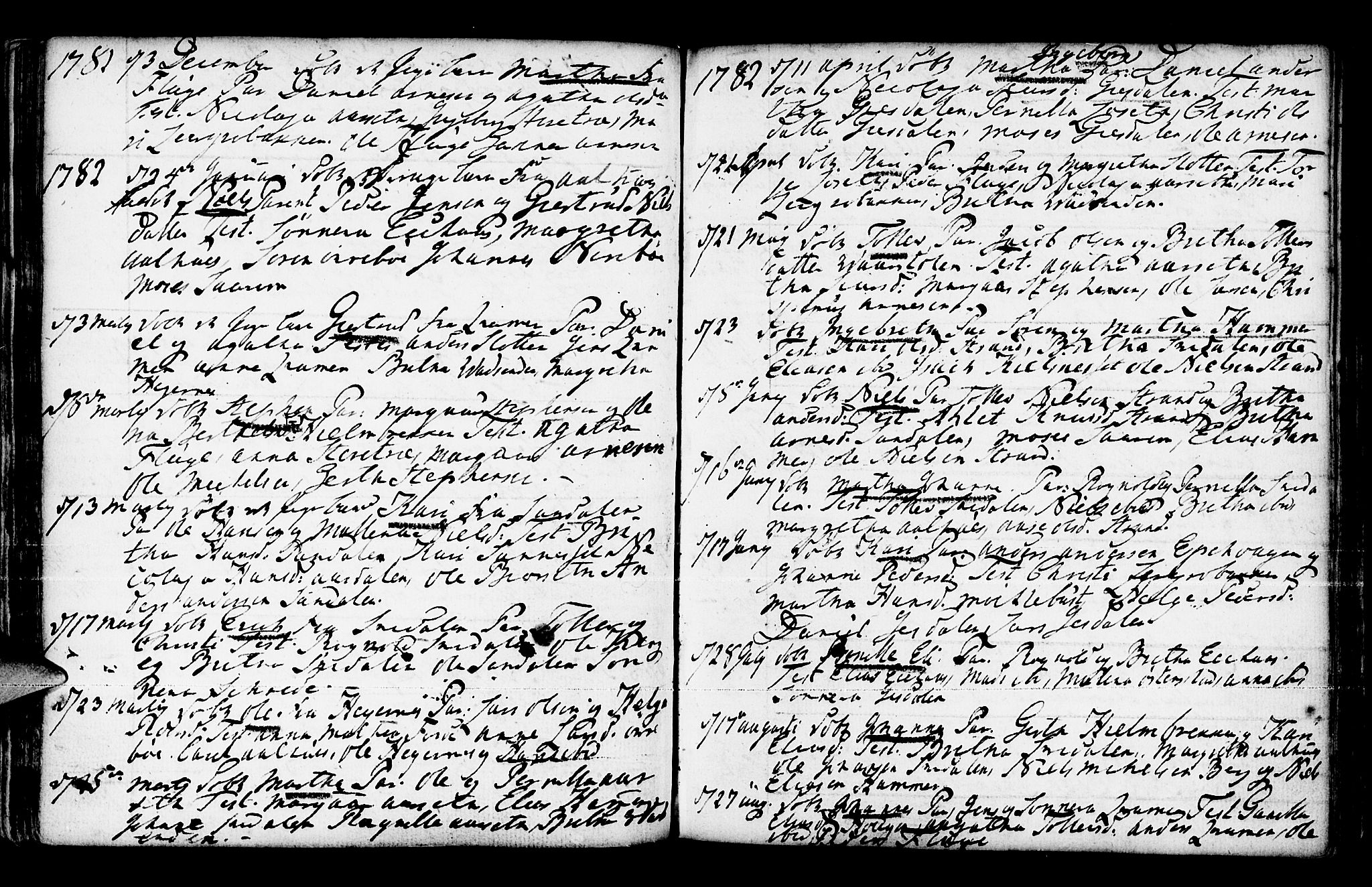 Jølster sokneprestembete, SAB/A-80701/H/Haa/Haaa/L0003: Parish register (official) no. A 3, 1748-1789, p. 180