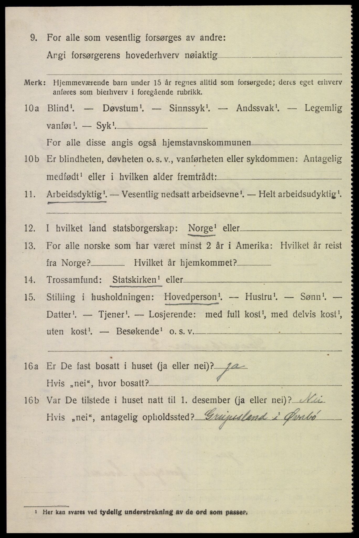 SAK, 1920 census for Øvrebø, 1920, p. 681