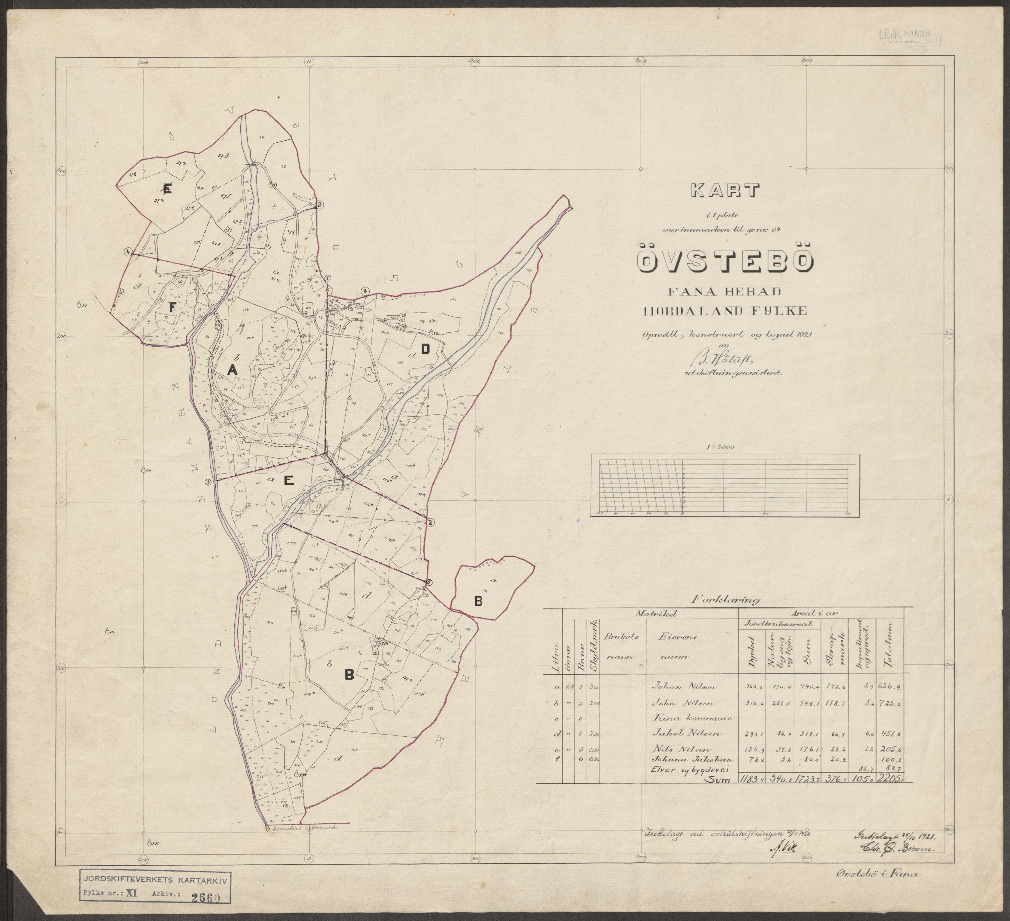 Jordskifteverkets kartarkiv, AV/RA-S-3929/T, 1859-1988, p. 2989