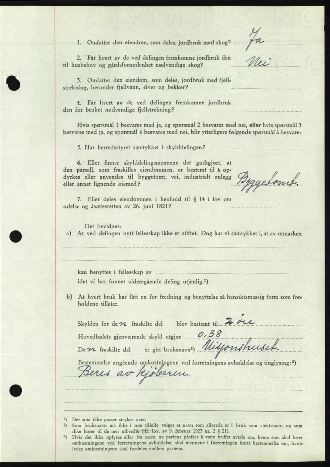 Nedenes sorenskriveri, AV/SAK-1221-0006/G/Gb/Gba/L0057: Mortgage book no. A9, 1947-1947, Diary no: : 1115/1947