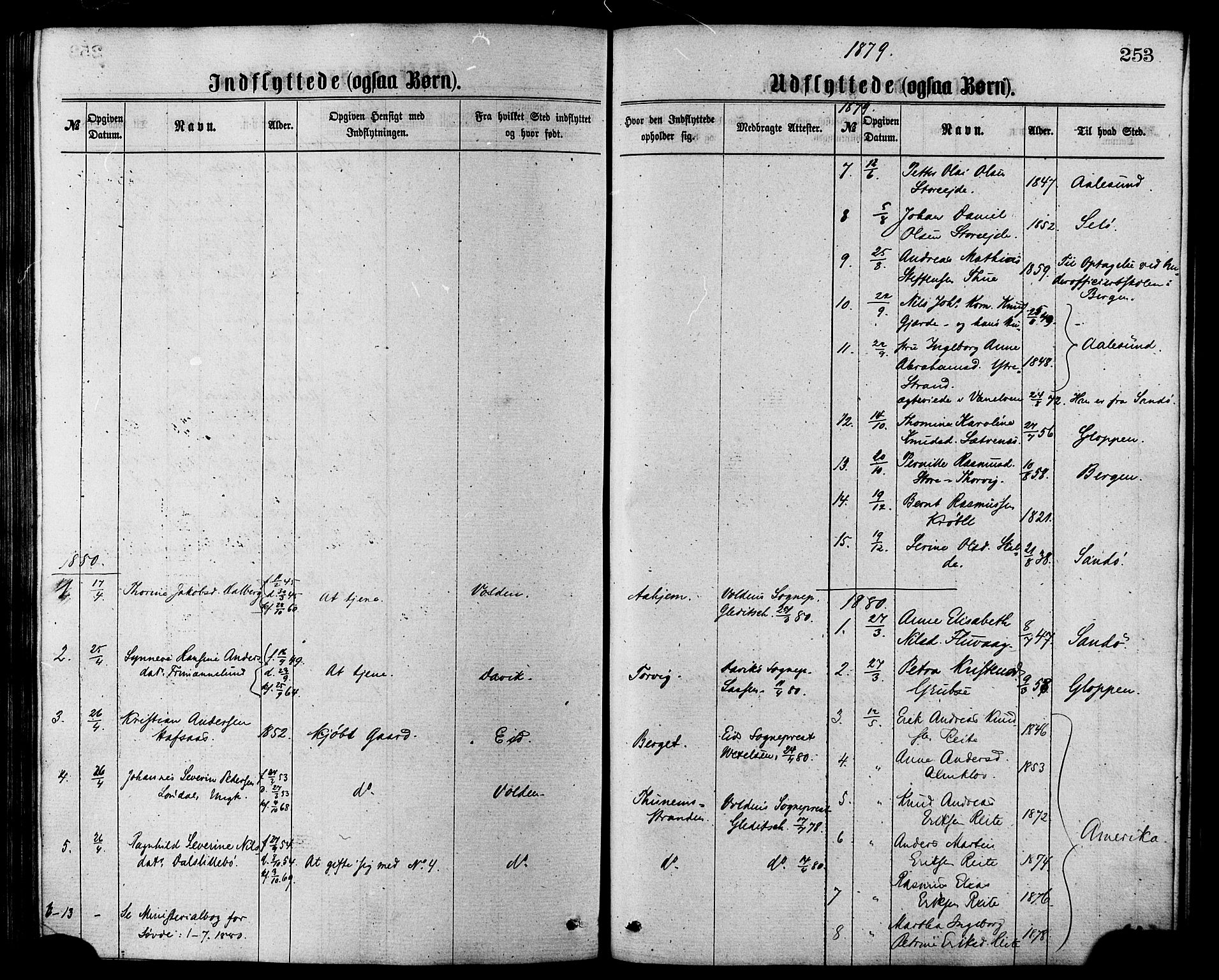 Ministerialprotokoller, klokkerbøker og fødselsregistre - Møre og Romsdal, AV/SAT-A-1454/501/L0007: Parish register (official) no. 501A07, 1868-1884, p. 253