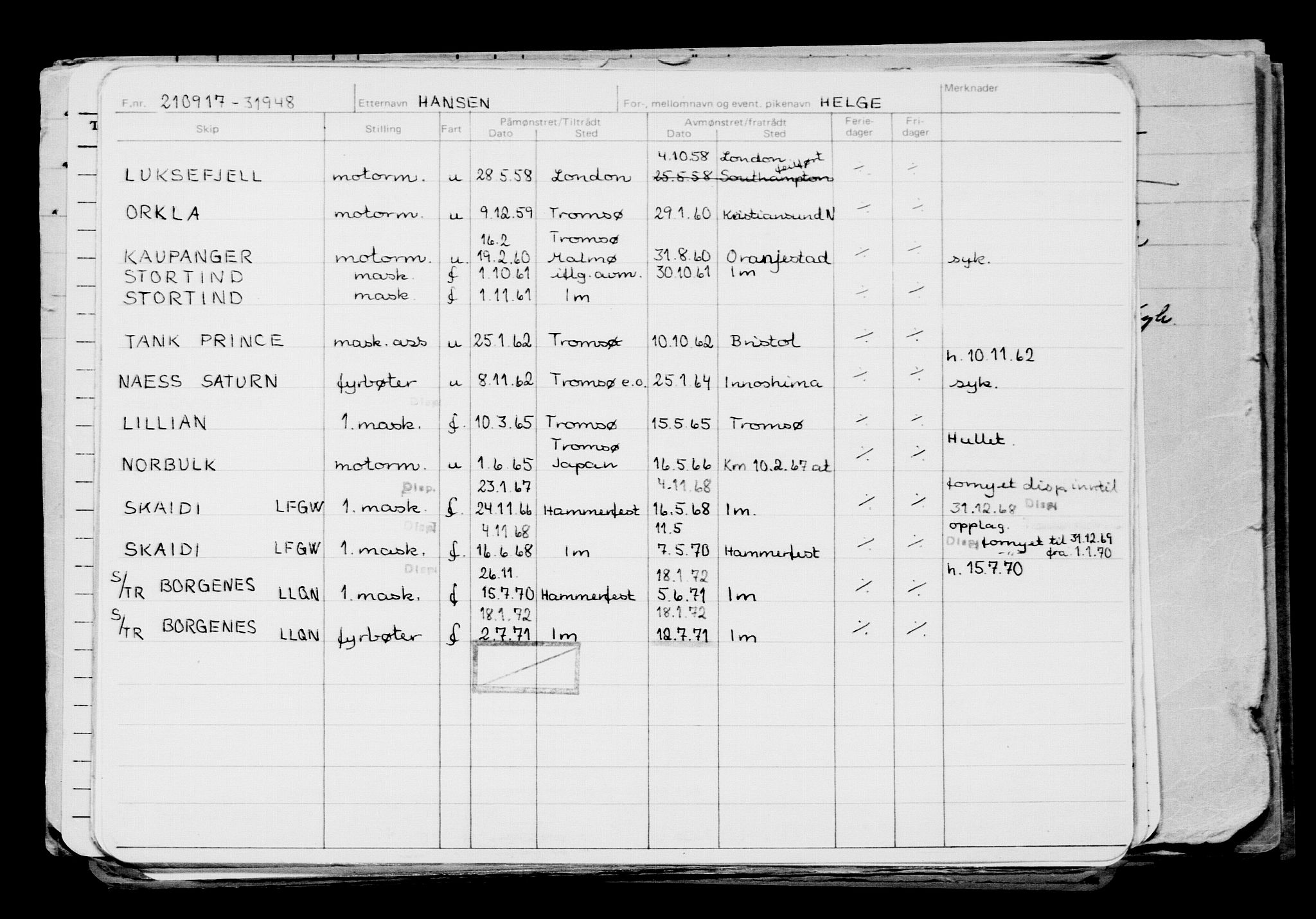 Direktoratet for sjømenn, AV/RA-S-3545/G/Gb/L0152: Hovedkort, 1917, p. 39