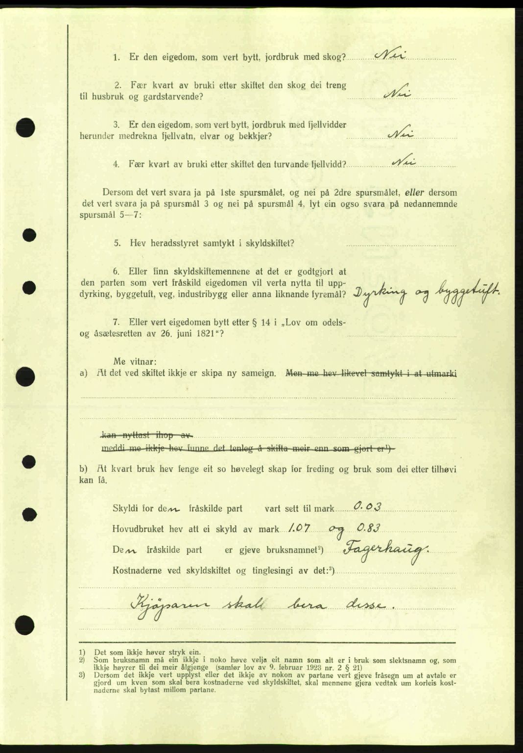 Nordhordland sorenskrivar, SAB/A-2901/1/G/Gb/Gbf/L0010: Mortgage book no. A10, 1939-1940, Diary no: : 2296/1939