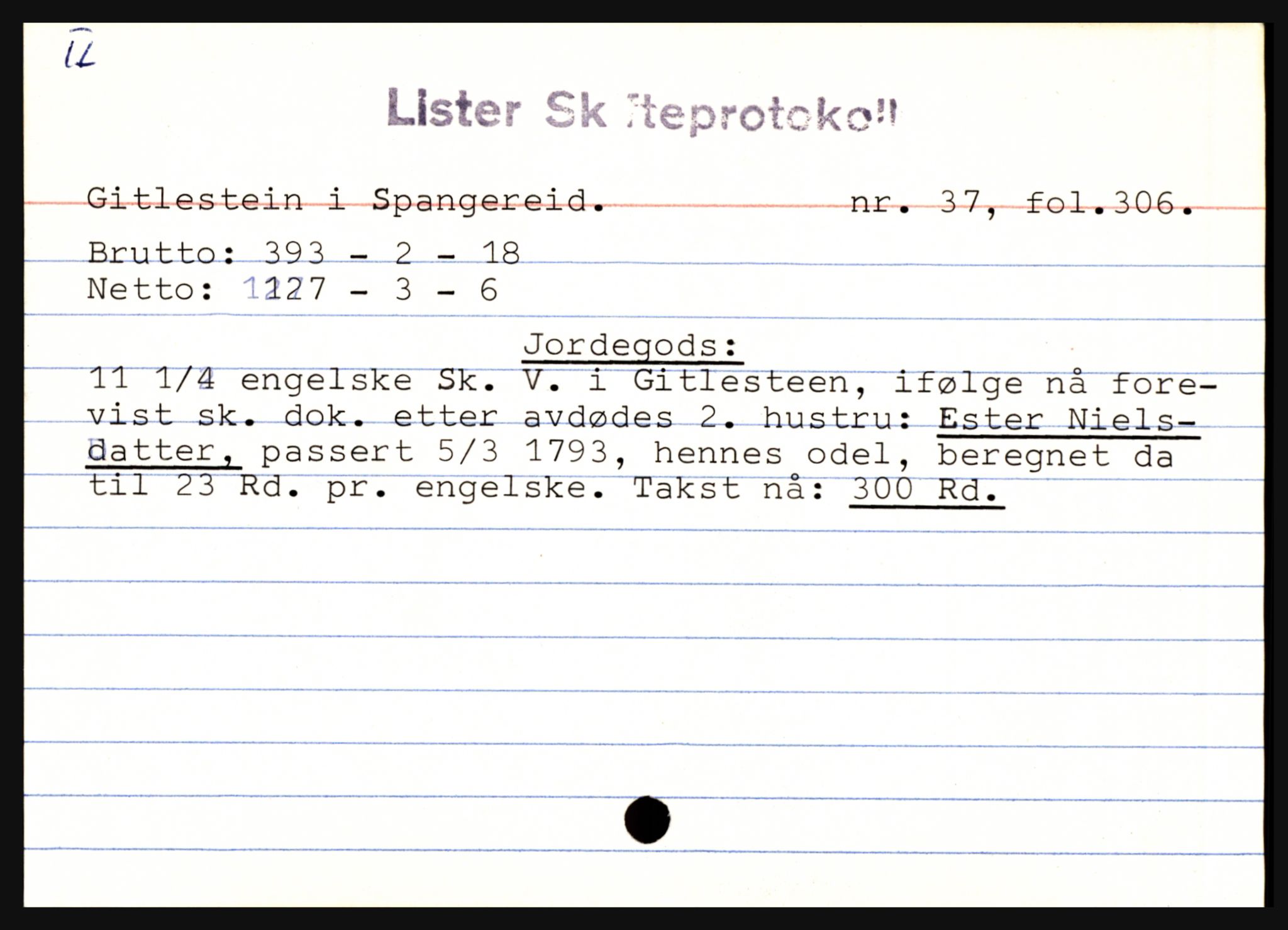 Lister sorenskriveri, AV/SAK-1221-0003/H, p. 11765