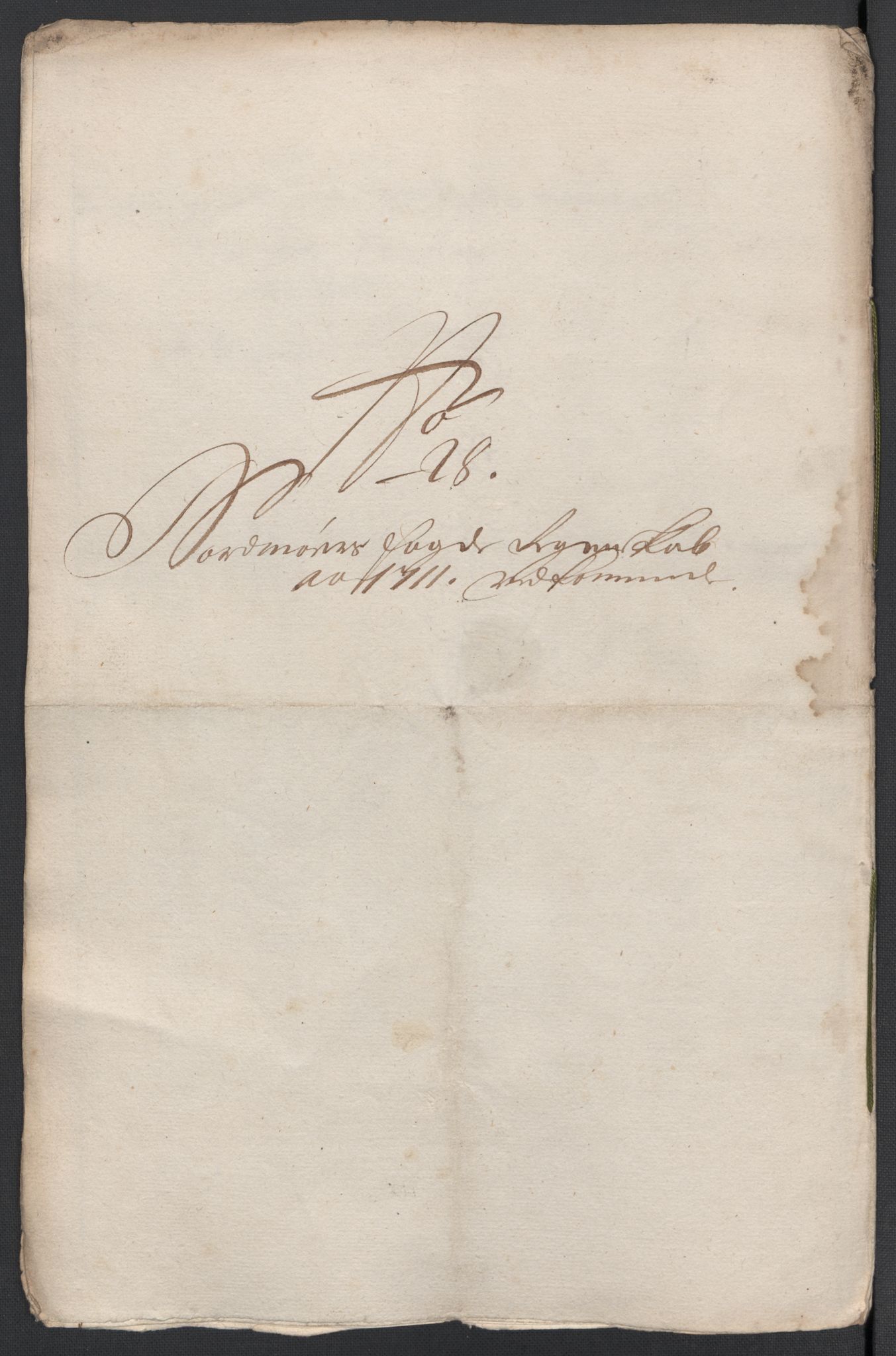 Rentekammeret inntil 1814, Reviderte regnskaper, Fogderegnskap, AV/RA-EA-4092/R56/L3745: Fogderegnskap Nordmøre, 1711, p. 142