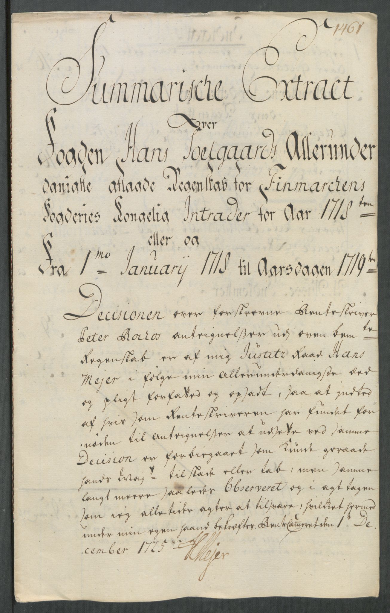 Rentekammeret inntil 1814, Reviderte regnskaper, Fogderegnskap, RA/EA-4092/R69/L4857: Fogderegnskap Finnmark/Vardøhus, 1716-1718, p. 434