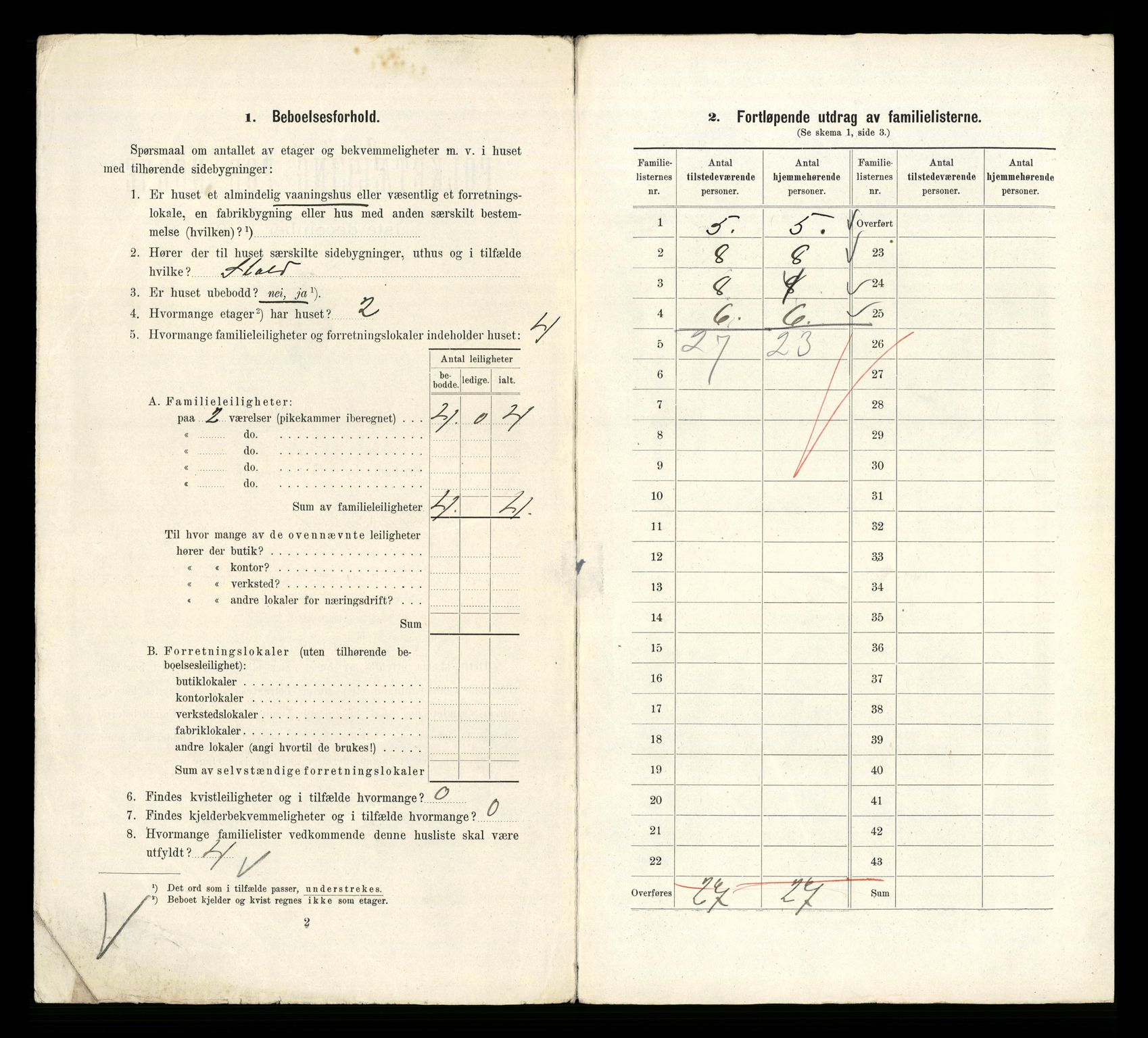 RA, 1910 census for Kristiania, 1910, p. 81122