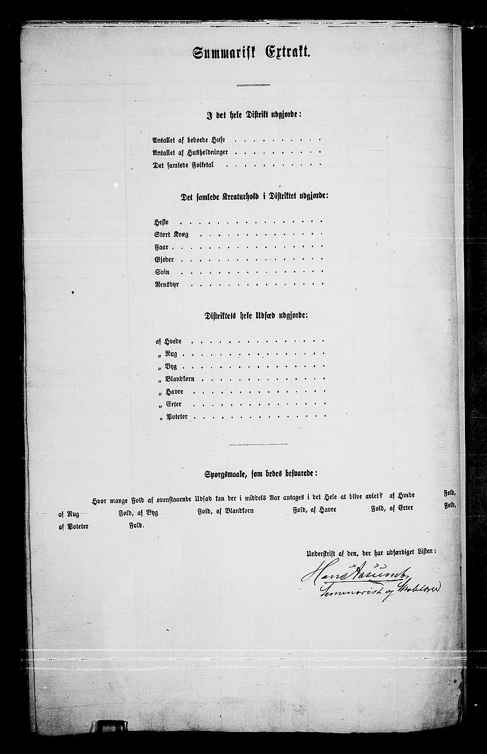 RA, 1865 census for Vinger/Vinger og Austmarka, 1865, p. 166