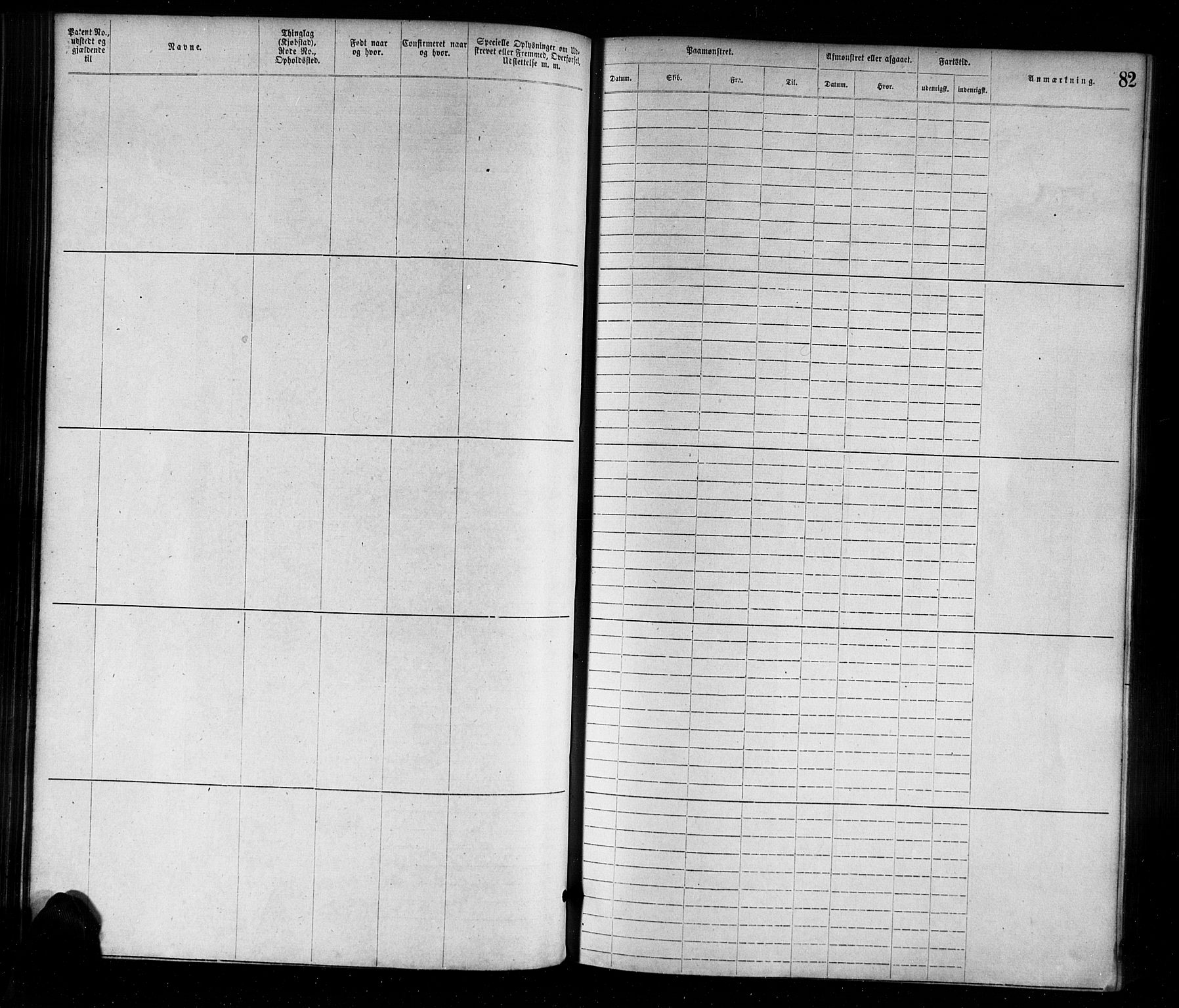 Farsund mønstringskrets, AV/SAK-2031-0017/F/Fa/L0001: Annotasjonsrulle nr 1-1920 med register, M-1, 1869-1877, p. 109