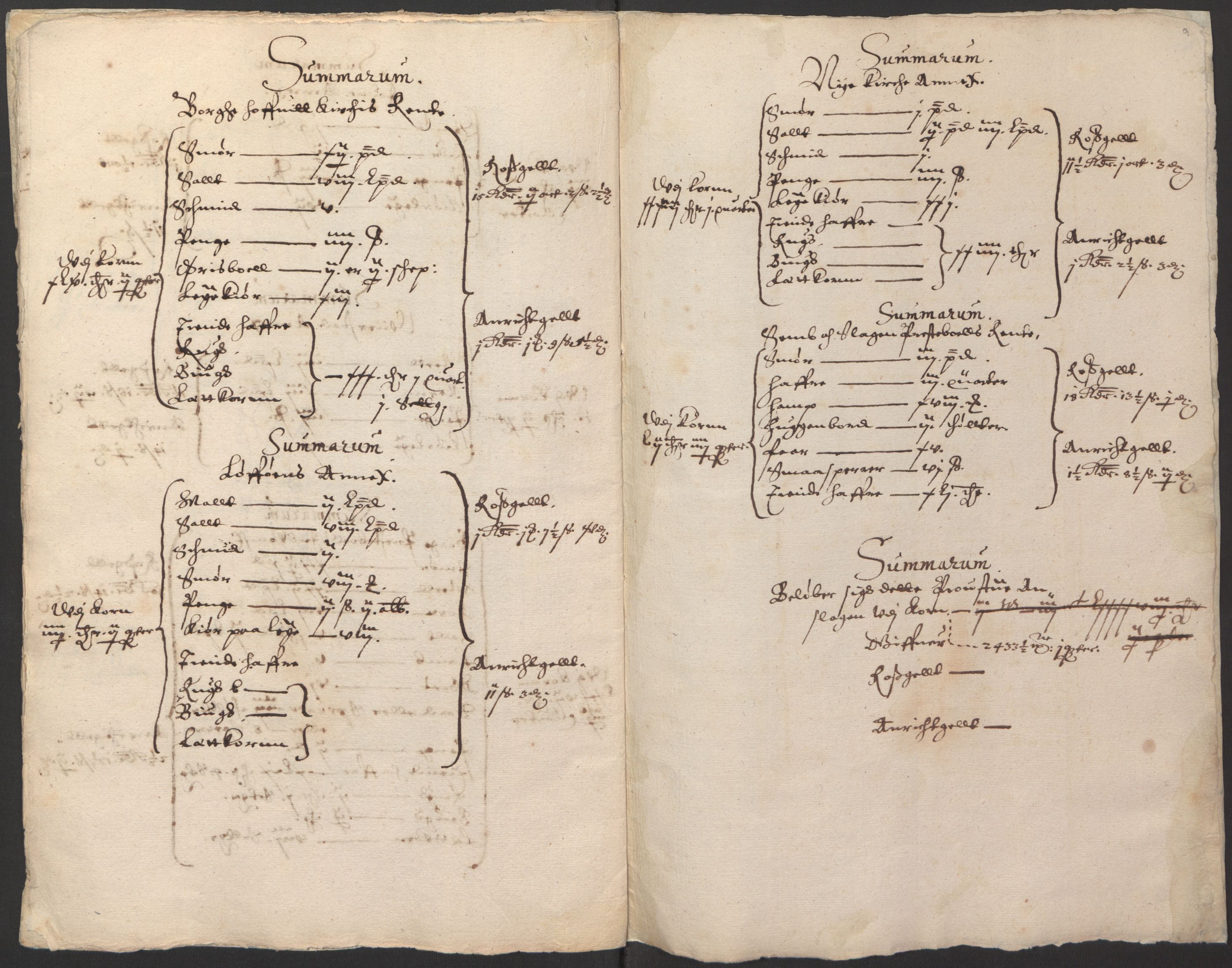 Stattholderembetet 1572-1771, AV/RA-EA-2870/Ek/L0014/0001: Jordebøker til utlikning av rosstjeneste 1624-1626: / Kirke- og prestebolsinntekter i Oslo og Hamar bispedømme, 1625-1626, p. 151