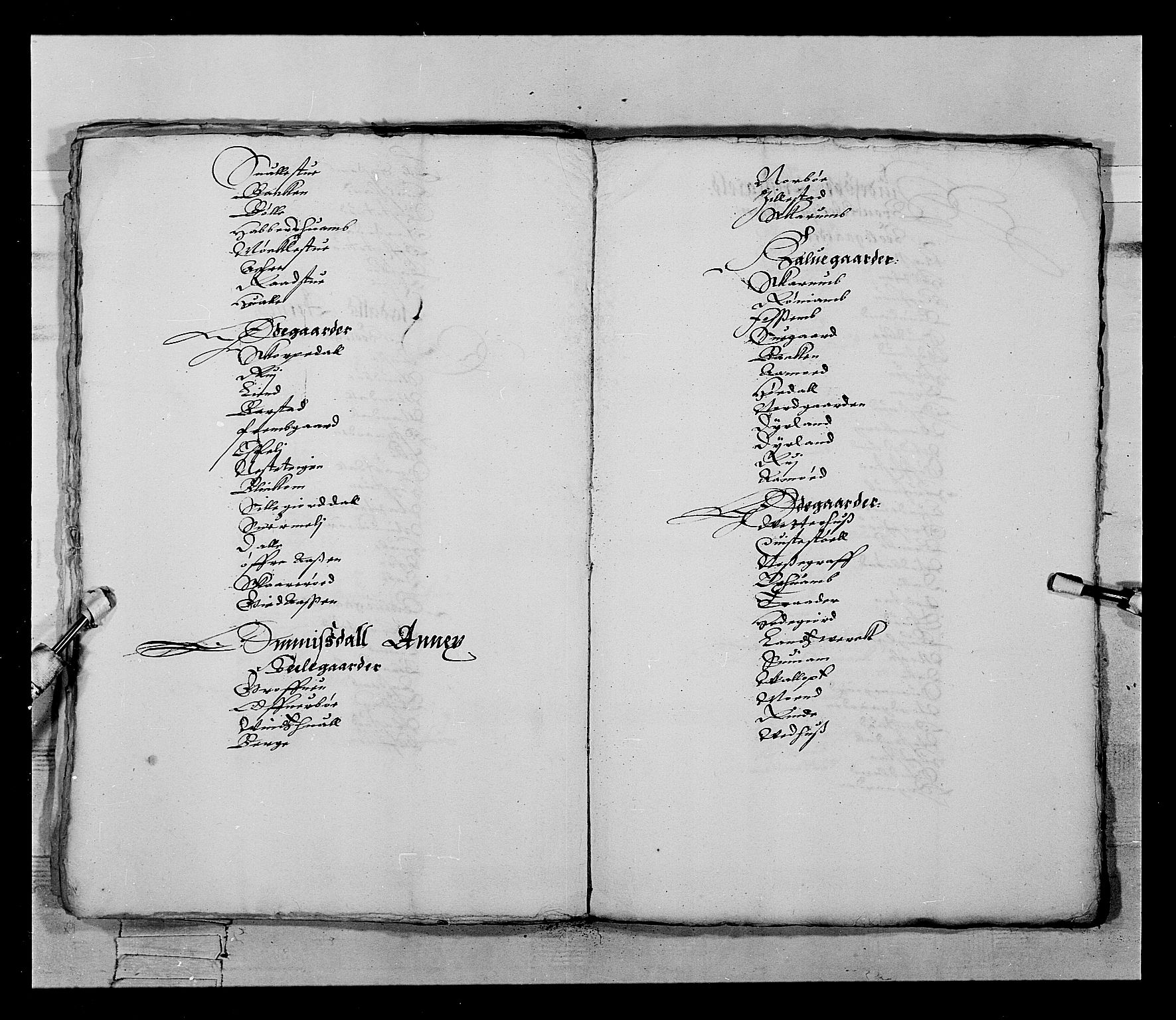 Stattholderembetet 1572-1771, RA/EA-2870/Ek/L0022/0005: Jordebøker 1633-1658: / En liste over soldatlegg og en liste over gårder i Bratsberg len, 1642-1644, p. 60