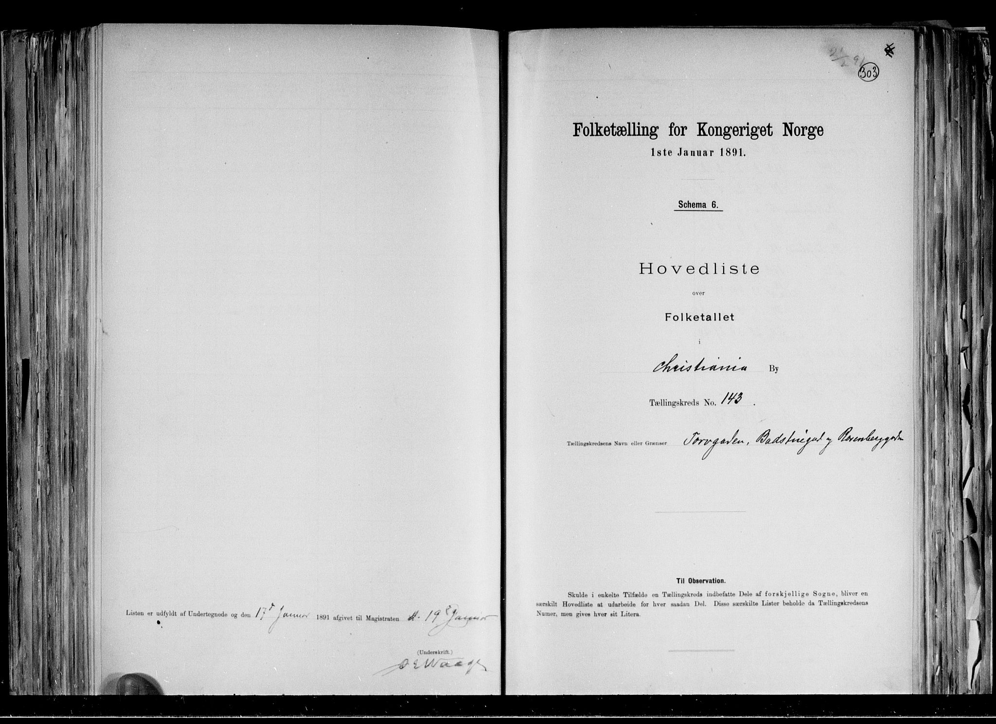RA, 1891 census for 0301 Kristiania, 1891, p. 76167