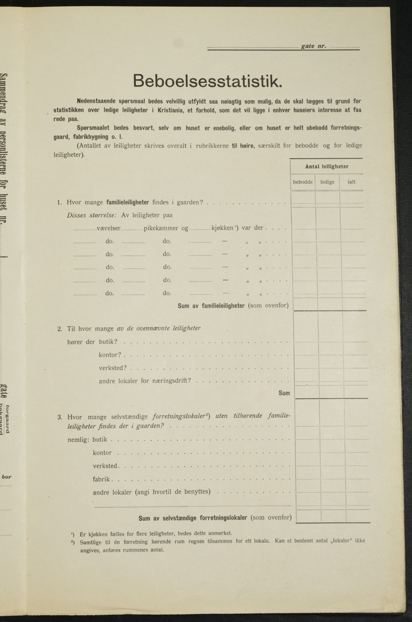 OBA, Municipal Census 1913 for Kristiania, 1913, p. 71378