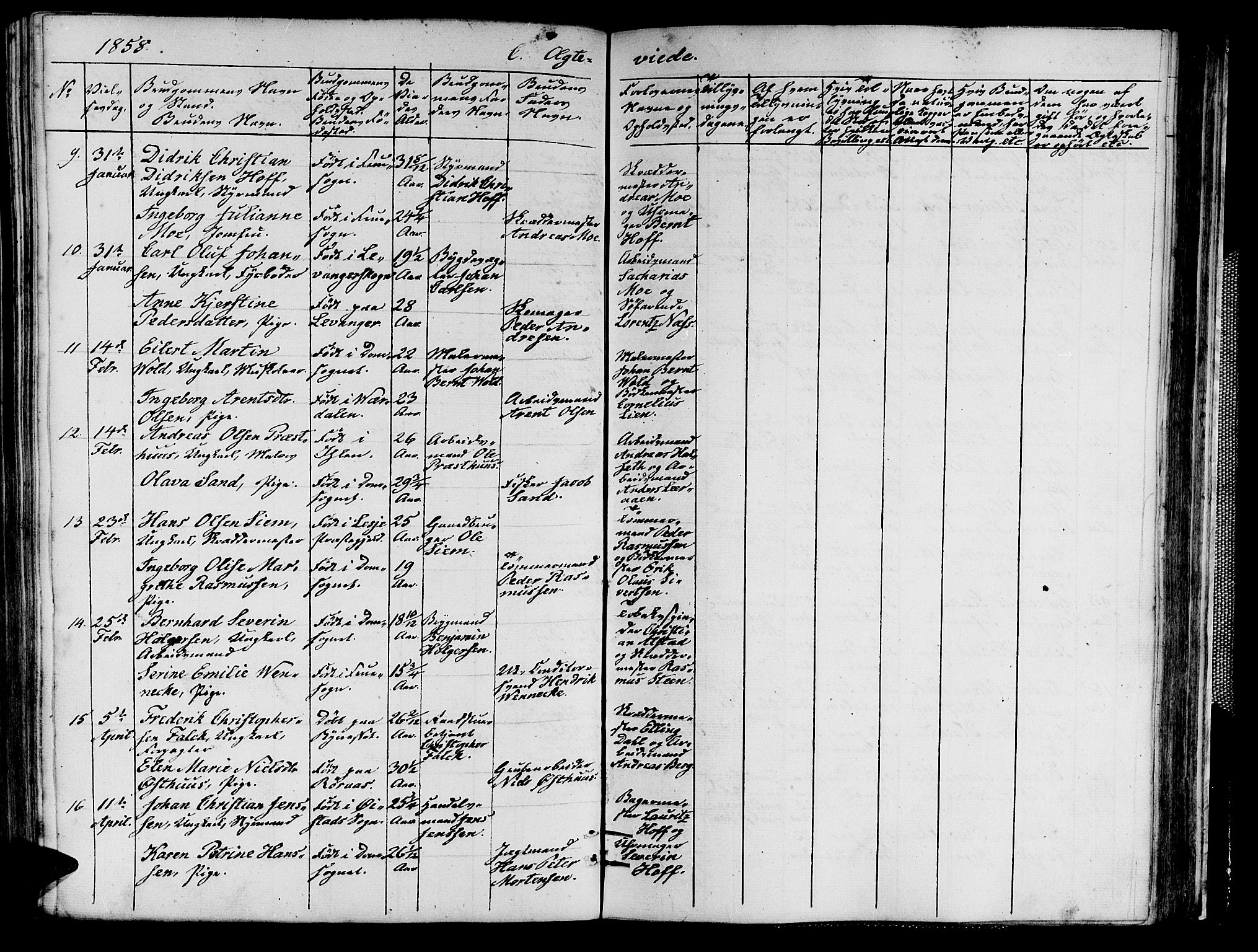 Ministerialprotokoller, klokkerbøker og fødselsregistre - Sør-Trøndelag, SAT/A-1456/602/L0138: Parish register (copy) no. 602C06, 1853-1858, p. 222d