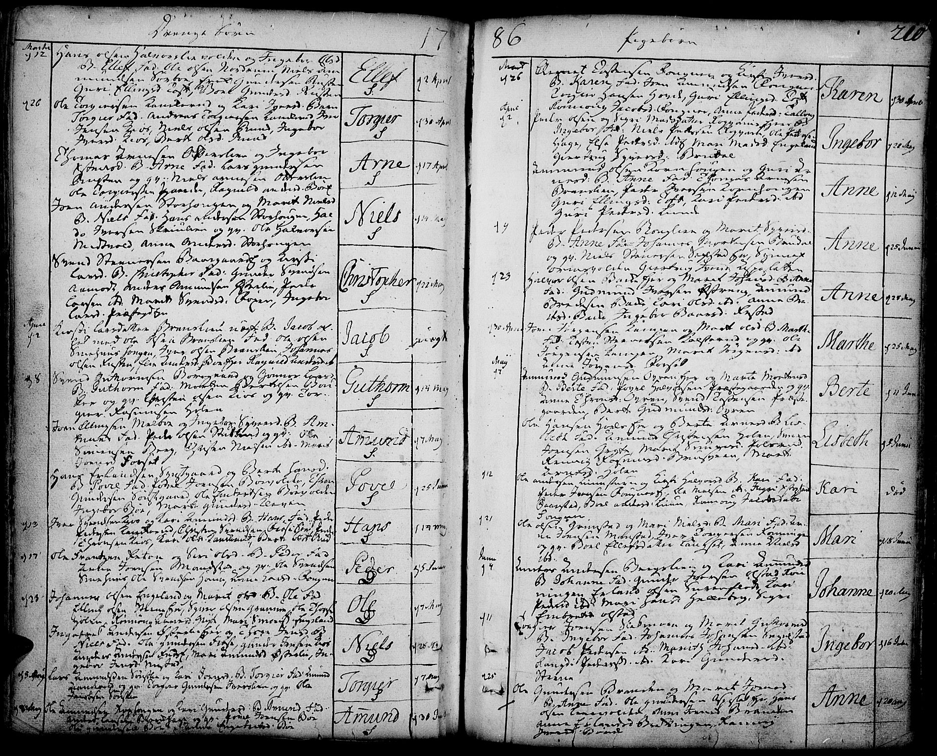 Gausdal prestekontor, SAH/PREST-090/H/Ha/Haa/L0003: Parish register (official) no. 3, 1758-1809, p. 210