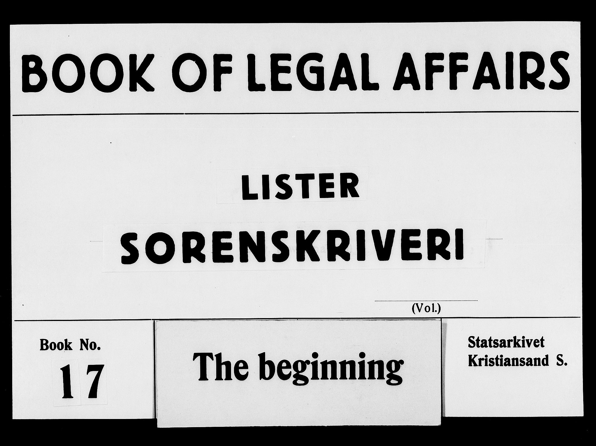 Lister sorenskriveri, AV/SAK-1221-0003/F/Fa/L0017: Tingbok nr 17, 1689-1690