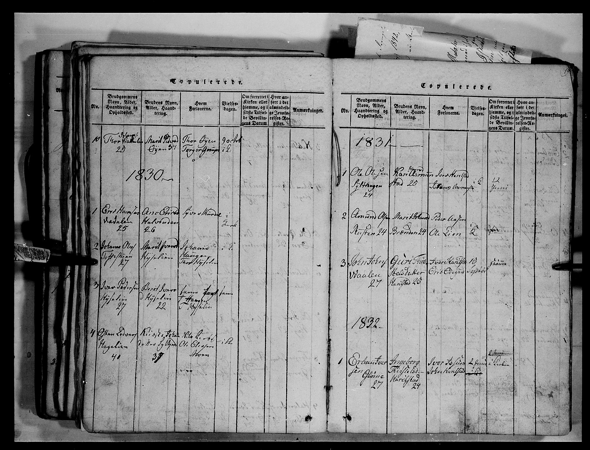 Fron prestekontor, SAH/PREST-078/H/Ha/Hab/L0003: Parish register (copy) no. 3, 1816-1850, p. 198