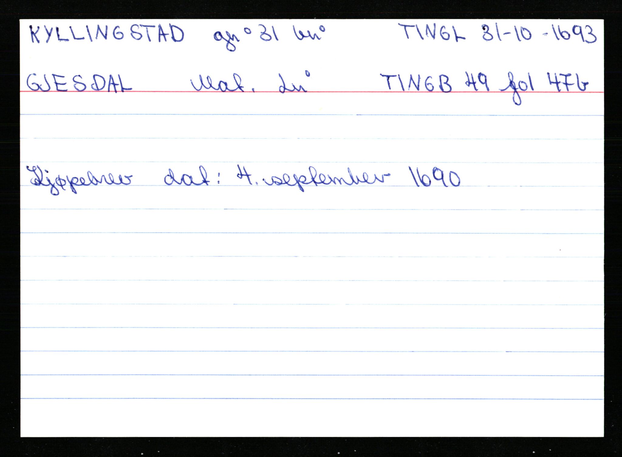 Statsarkivet i Stavanger, AV/SAST-A-101971/03/Y/Ym/L0033: Åstedskort sortert etter gårdsnavn: Kvelland - Lagestranden, 1600-1950, p. 451