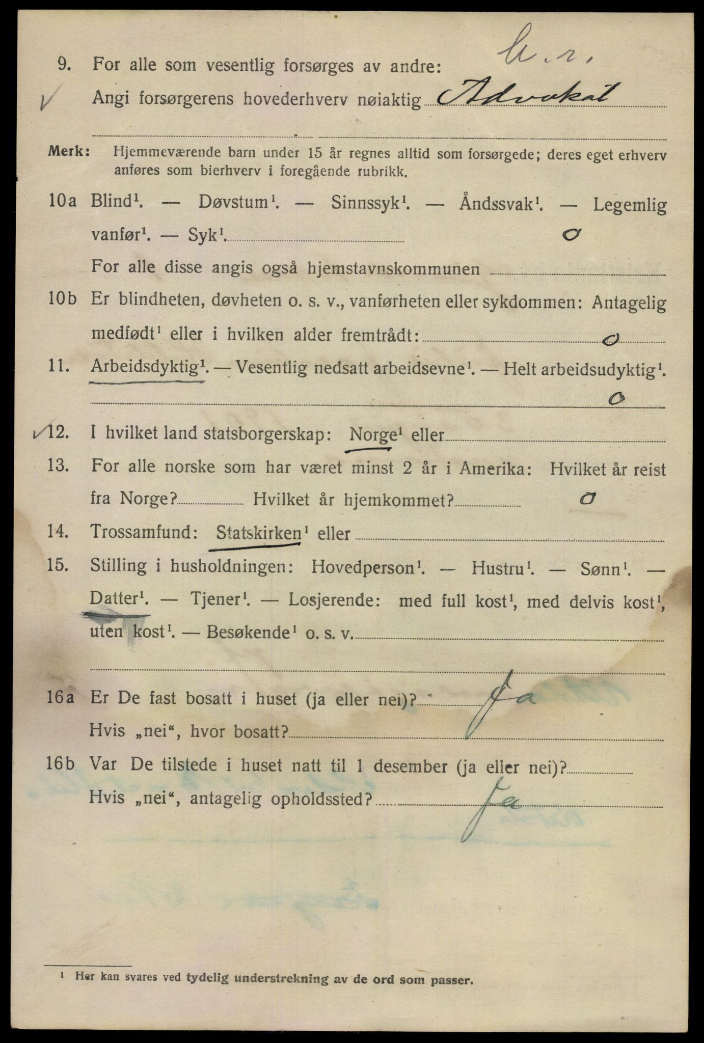 SAO, 1920 census for Kristiania, 1920, p. 247360