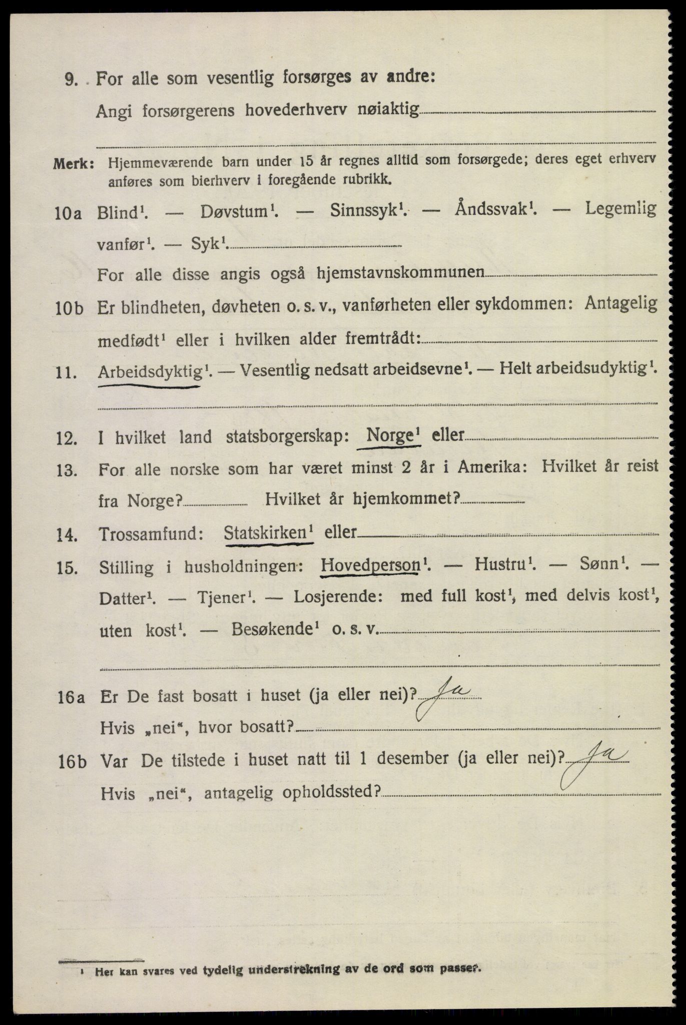 SAKO, 1920 census for Andebu, 1920, p. 5693