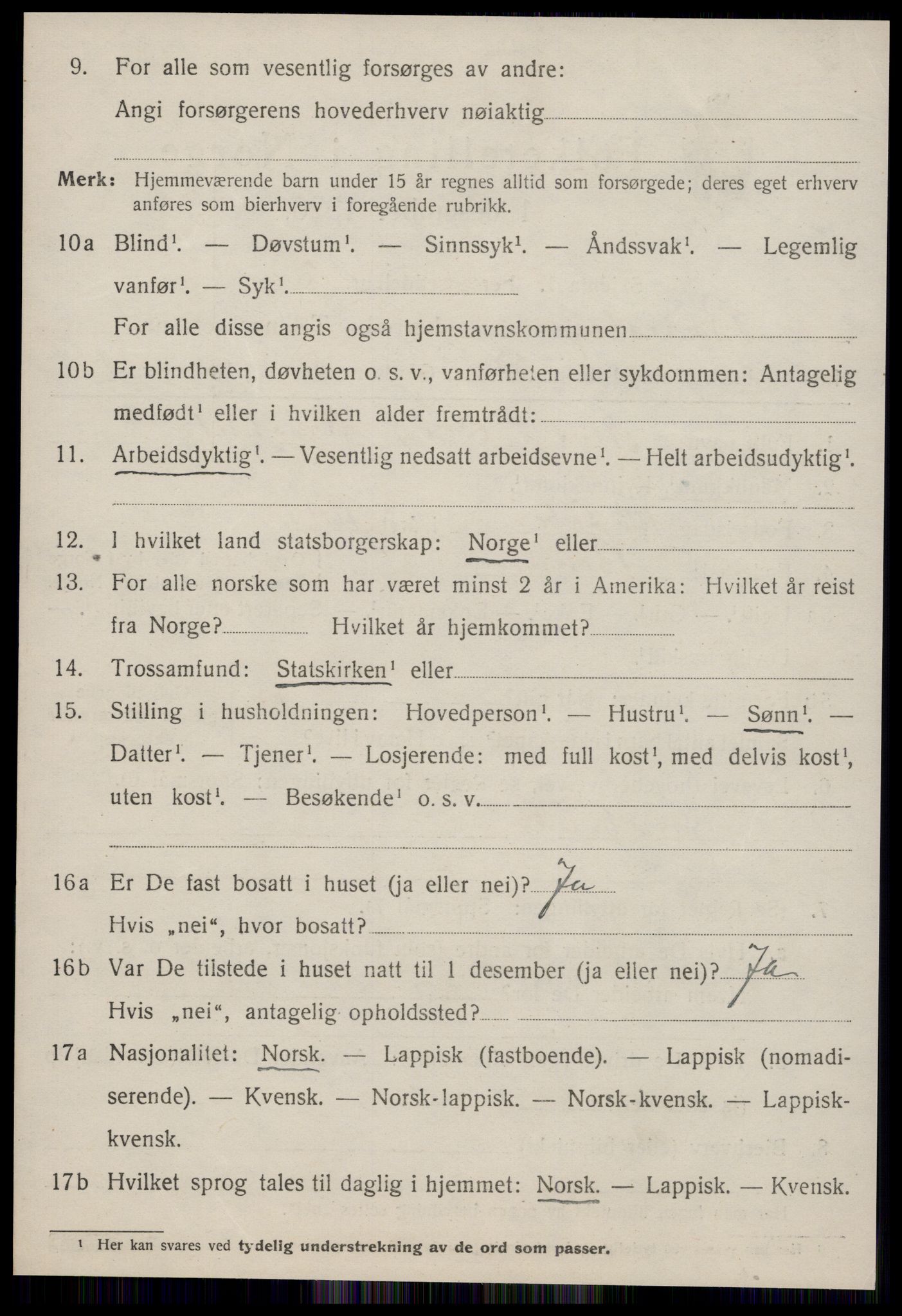 SAT, 1920 census for Børseskogn, 1920, p. 2273