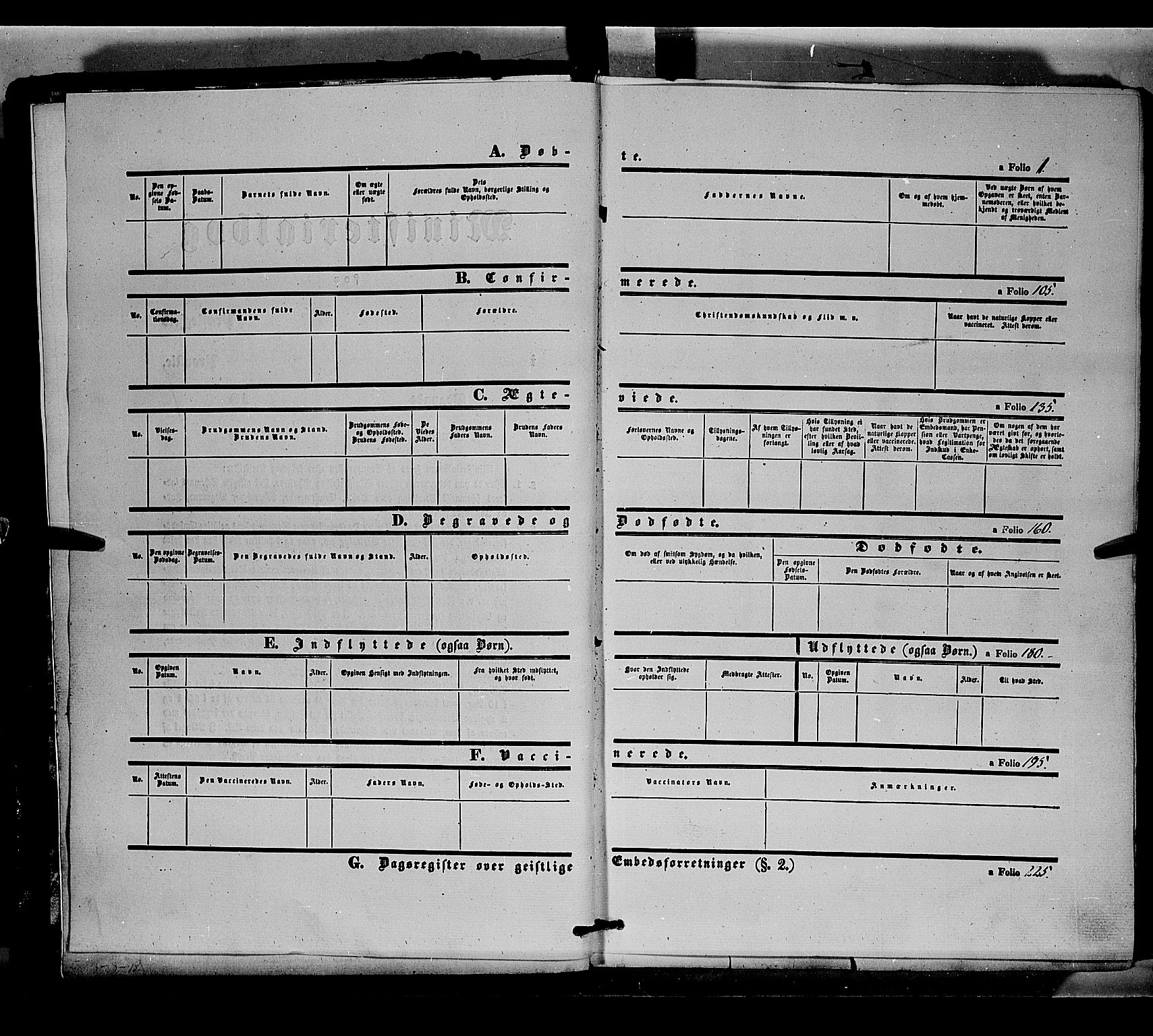 Nord-Odal prestekontor, SAH/PREST-032/H/Ha/Haa/L0003: Parish register (official) no. 3, 1851-1865