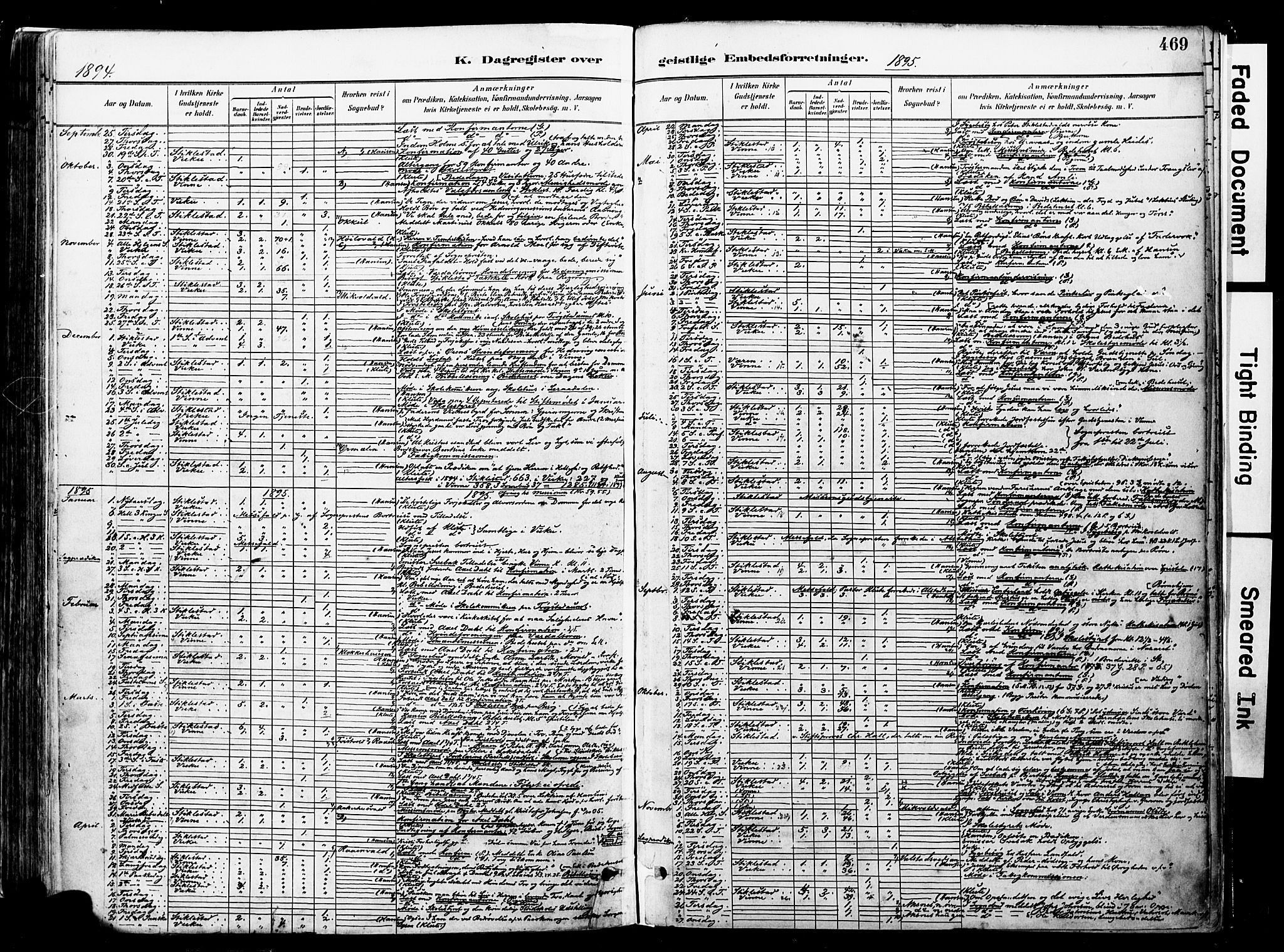 Ministerialprotokoller, klokkerbøker og fødselsregistre - Nord-Trøndelag, SAT/A-1458/723/L0244: Parish register (official) no. 723A13, 1881-1899, p. 469