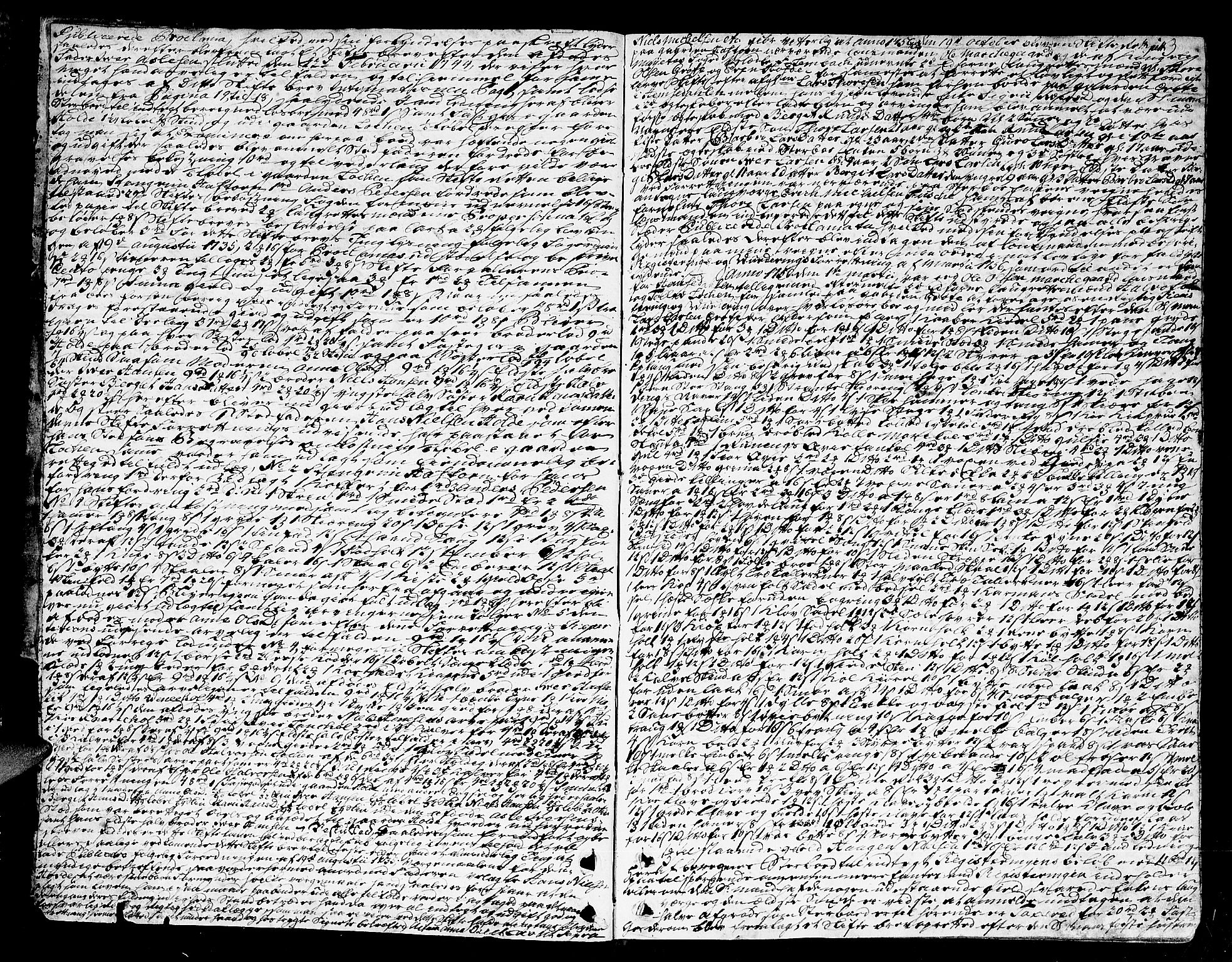 Ringerike og Hallingdal sorenskriveri, AV/SAKO-A-81/H/Ha/L0017: Skifteprotokoll, 1756-1763, p. 2b-3a