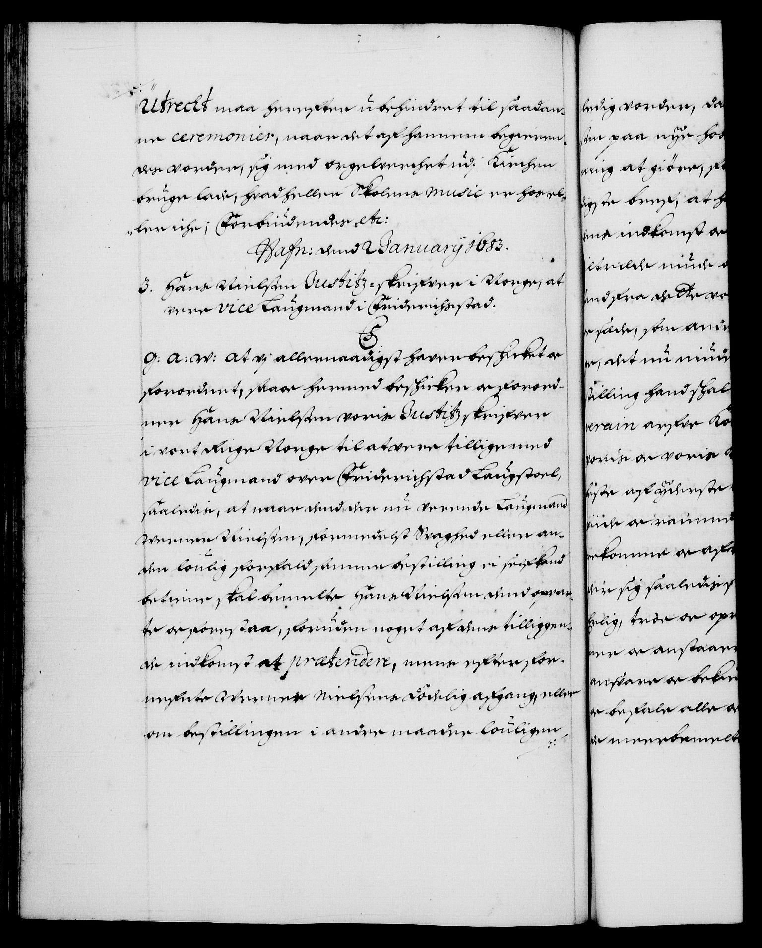 Danske Kanselli 1572-1799, AV/RA-EA-3023/F/Fc/Fca/Fcaa/L0013: Norske registre (mikrofilm), 1681-1684, p. 272b