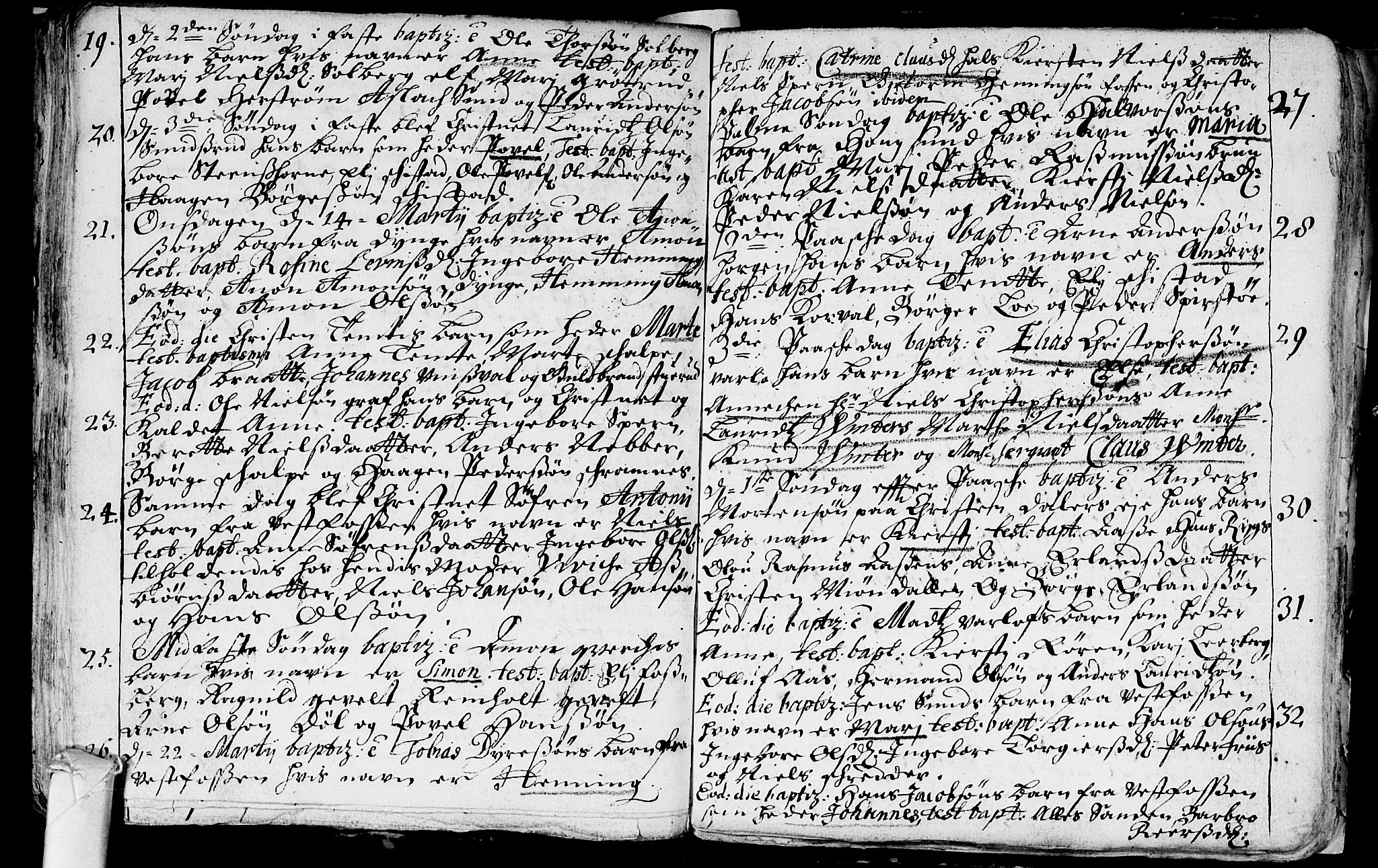 Eiker kirkebøker, AV/SAKO-A-4/F/Fa/L0001: Parish register (official) no. I 1 /1, 1683-1704