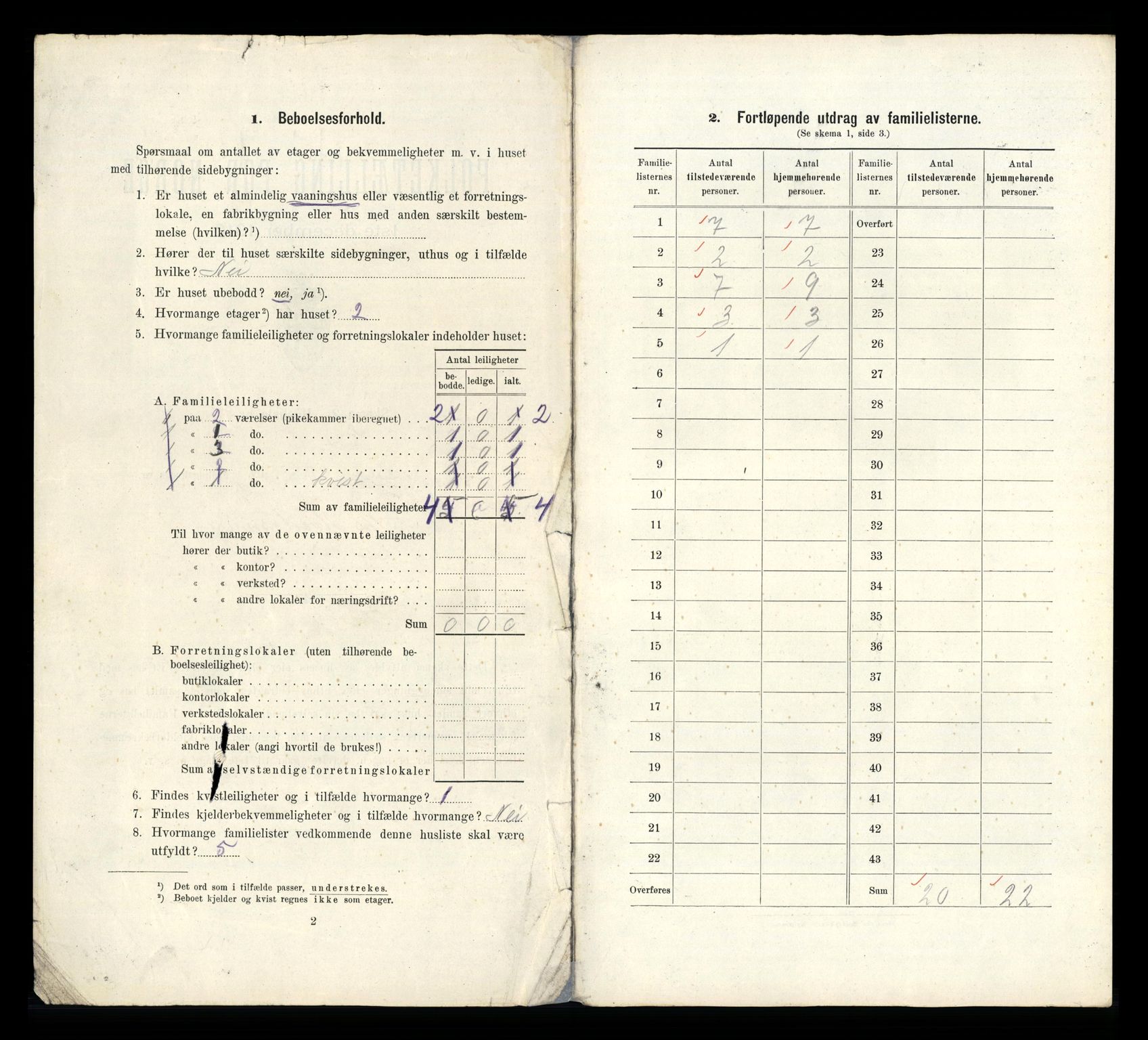 RA, 1910 census for Bergen, 1910, p. 9844