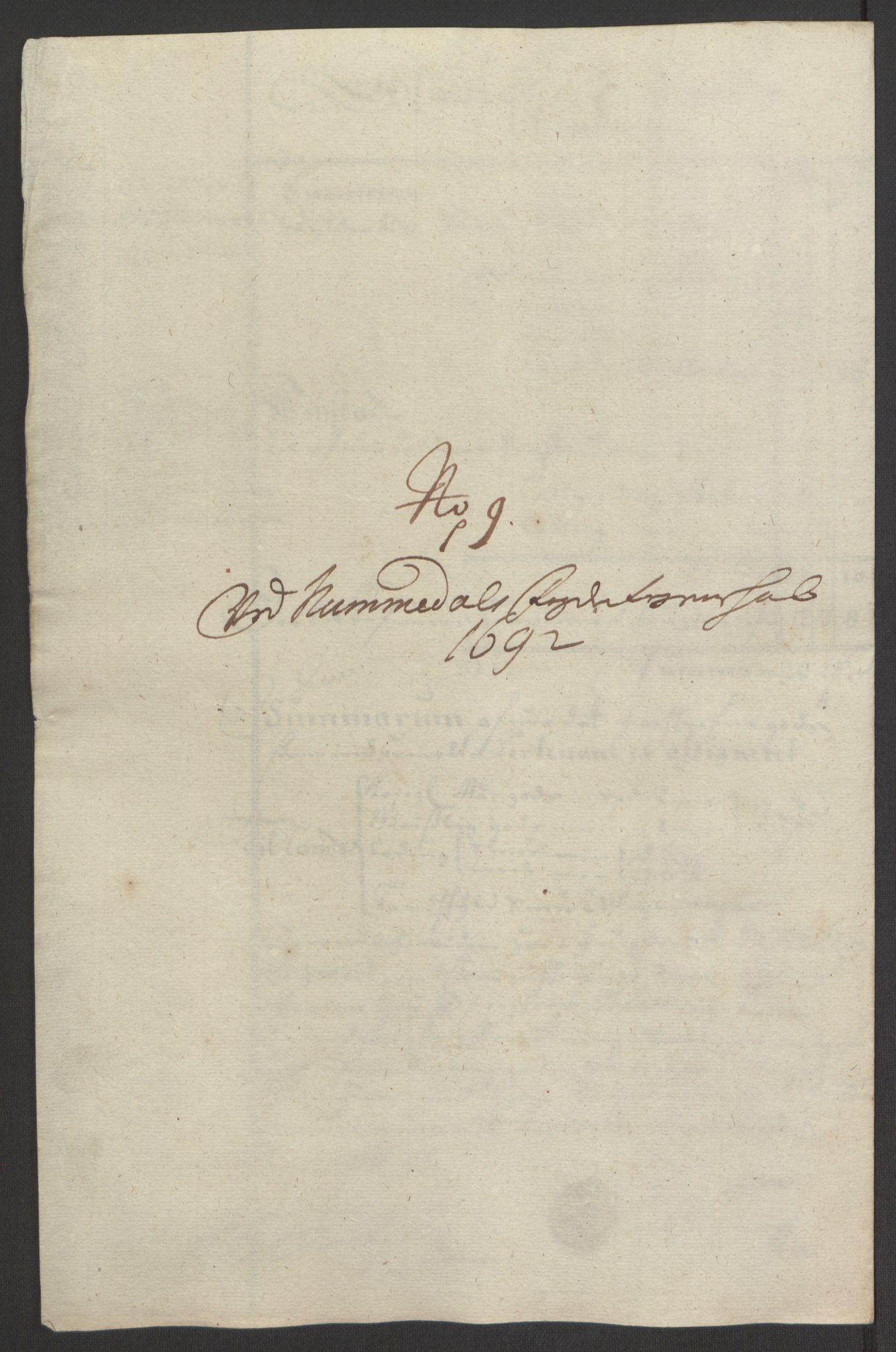 Rentekammeret inntil 1814, Reviderte regnskaper, Fogderegnskap, AV/RA-EA-4092/R64/L4424: Fogderegnskap Namdal, 1692-1695, p. 152