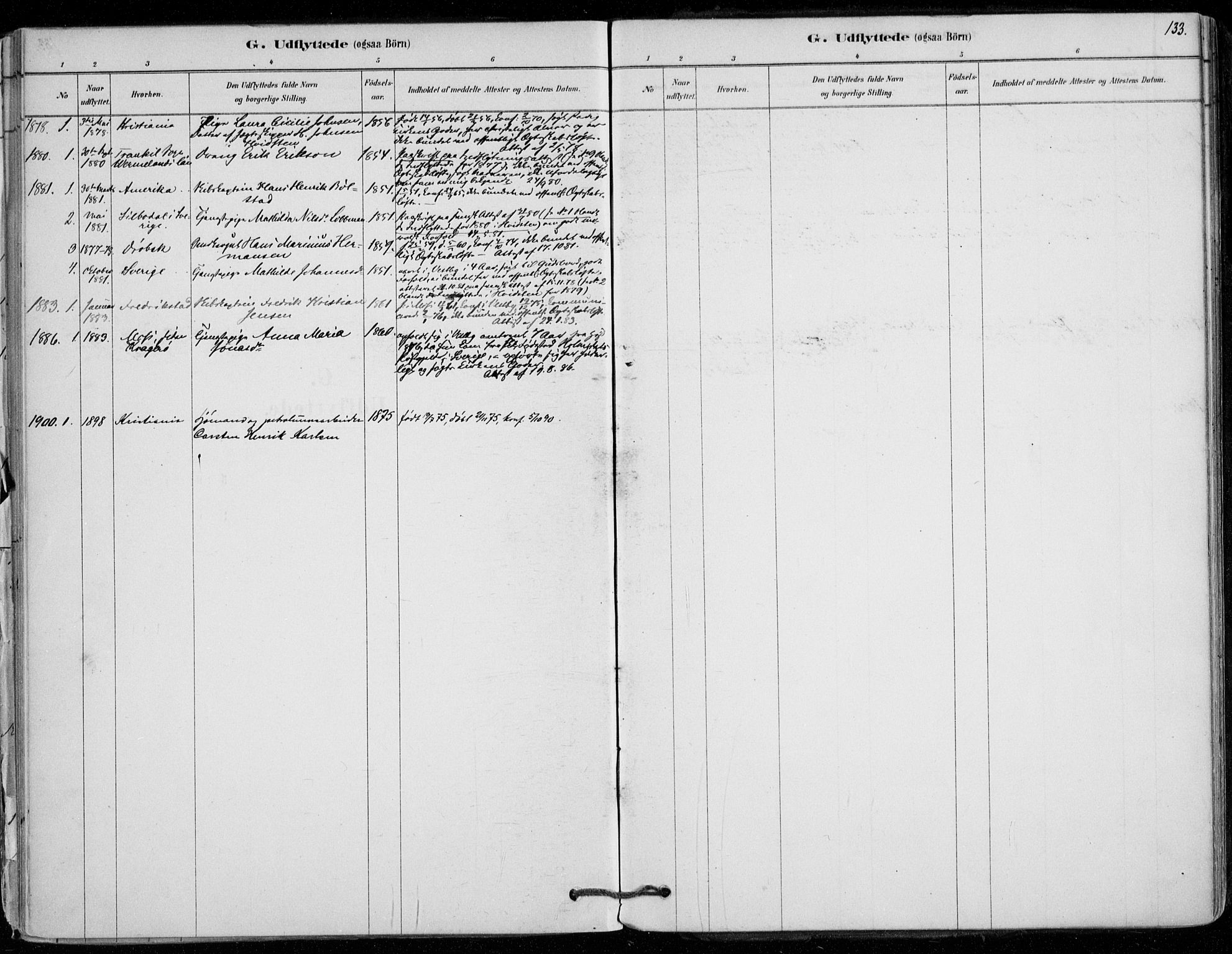 Vestby prestekontor Kirkebøker, SAO/A-10893/F/Fd/L0001: Parish register (official) no. IV 1, 1878-1945, p. 133