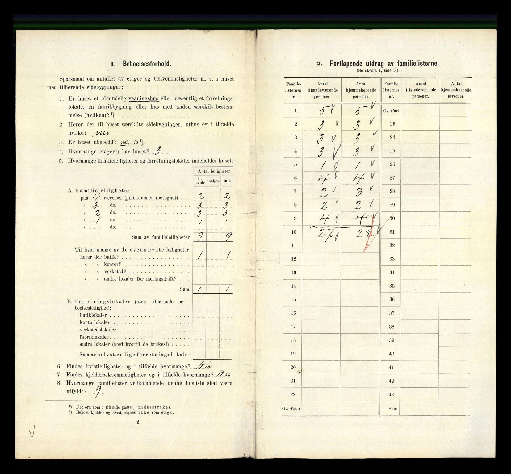 RA, 1910 census for Kristiania, 1910, p. 23382