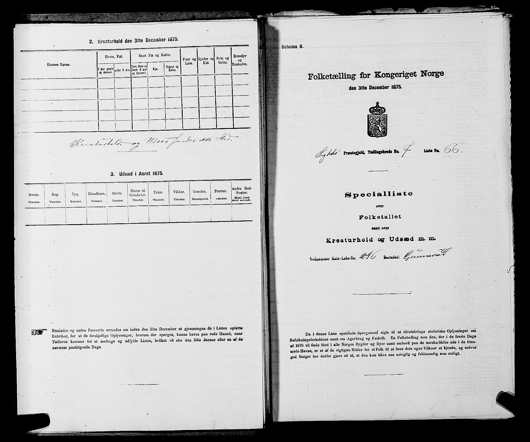 SAKO, 1875 census for 0621P Sigdal, 1875, p. 1128