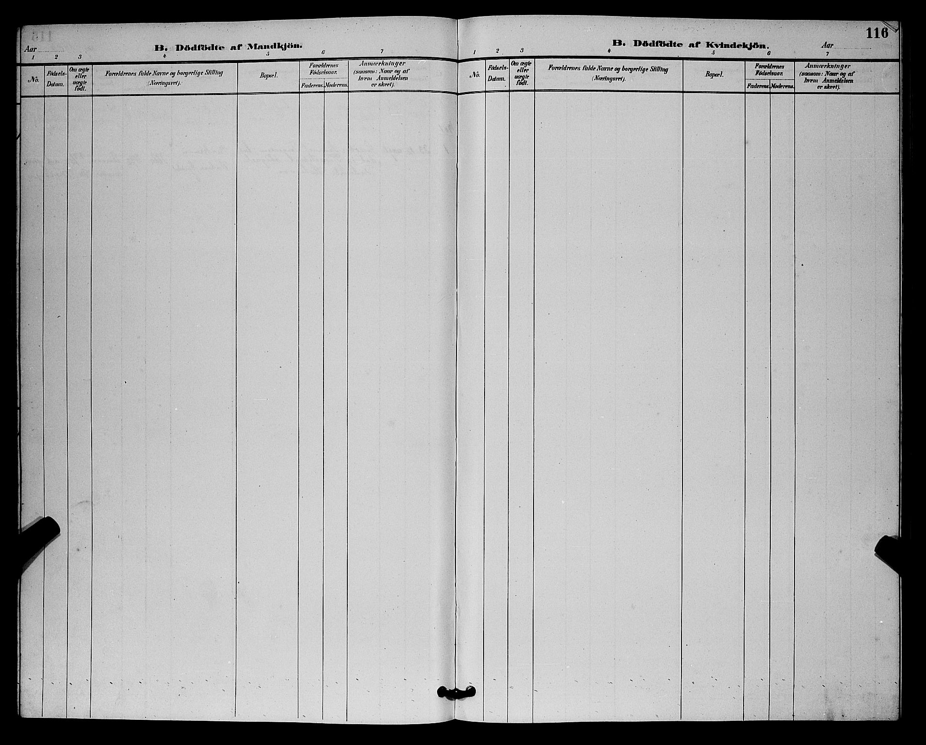 Lye sokneprestkontor, AV/SAST-A-101794/001/30BB/L0008: Parish register (copy) no. B 7, 1887-1901, p. 116