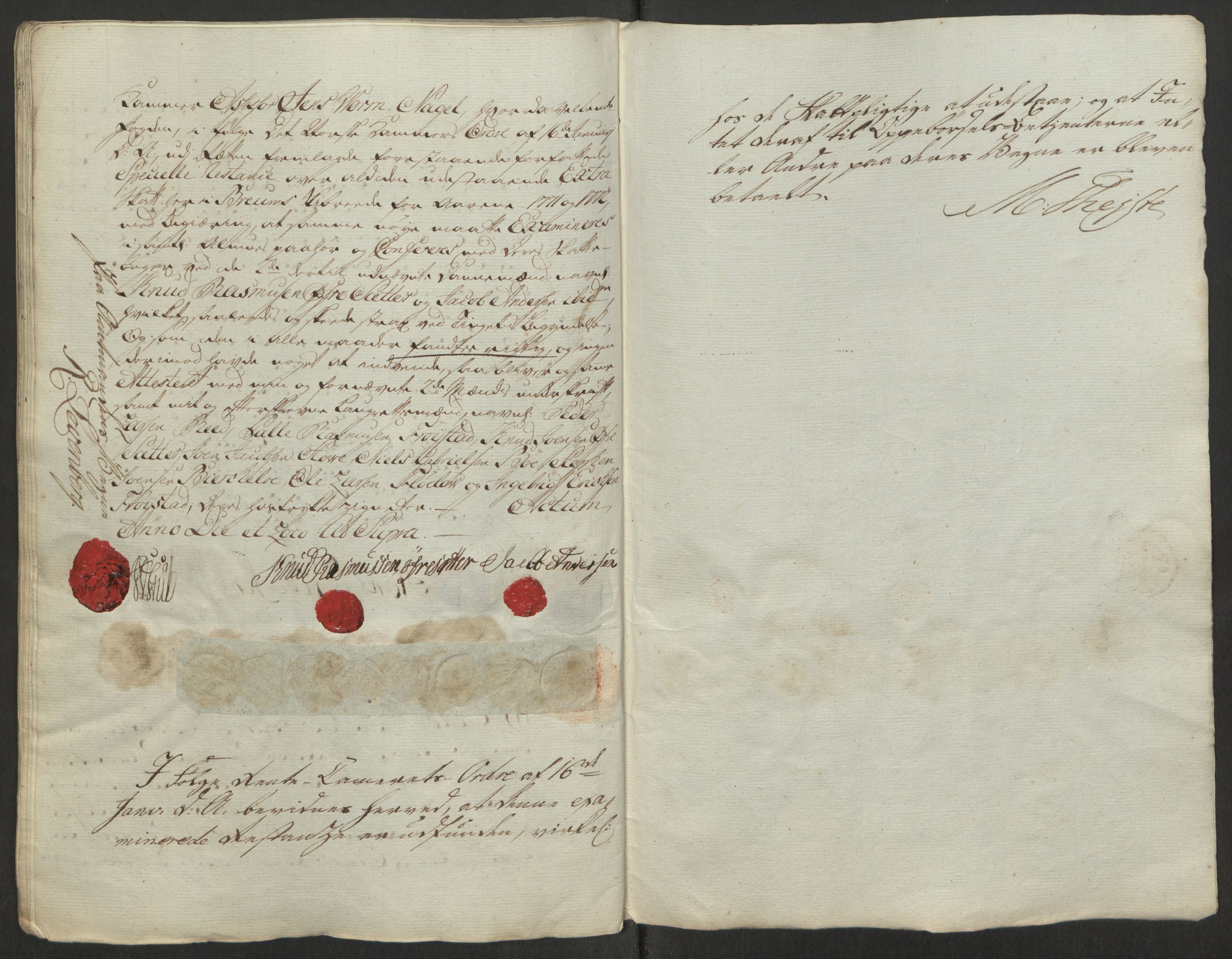 Rentekammeret inntil 1814, Reviderte regnskaper, Fogderegnskap, AV/RA-EA-4092/R53/L3551: Ekstraskatten Sunn- og Nordfjord, 1772, p. 291