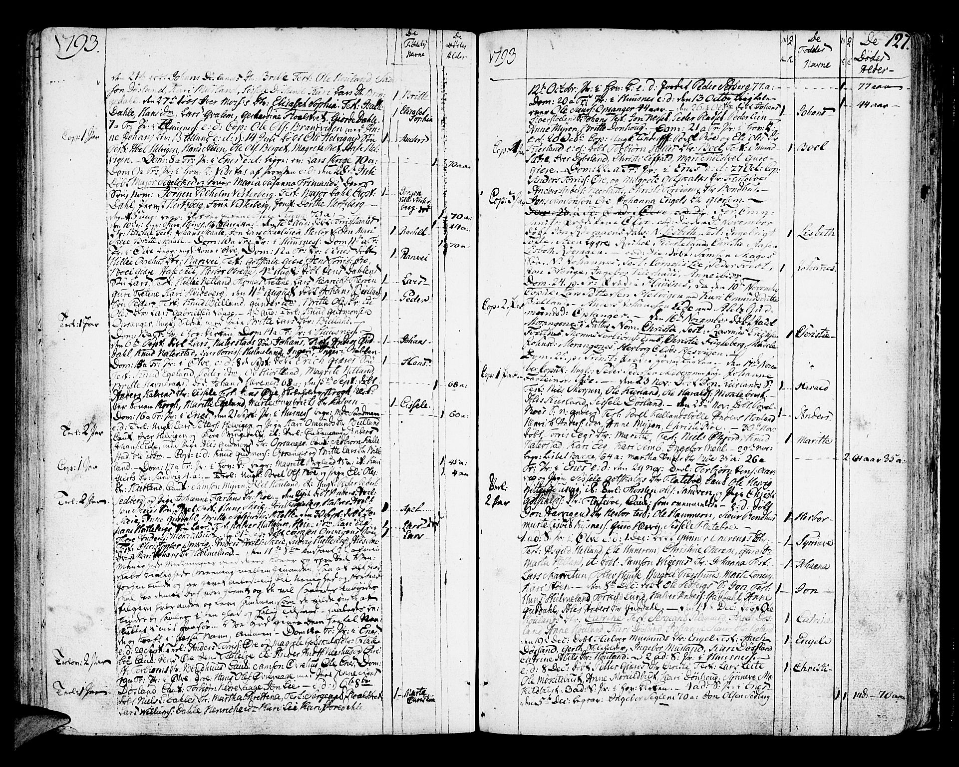 Kvinnherad sokneprestembete, AV/SAB-A-76401/H/Haa: Parish register (official) no. A 4, 1778-1811, p. 127