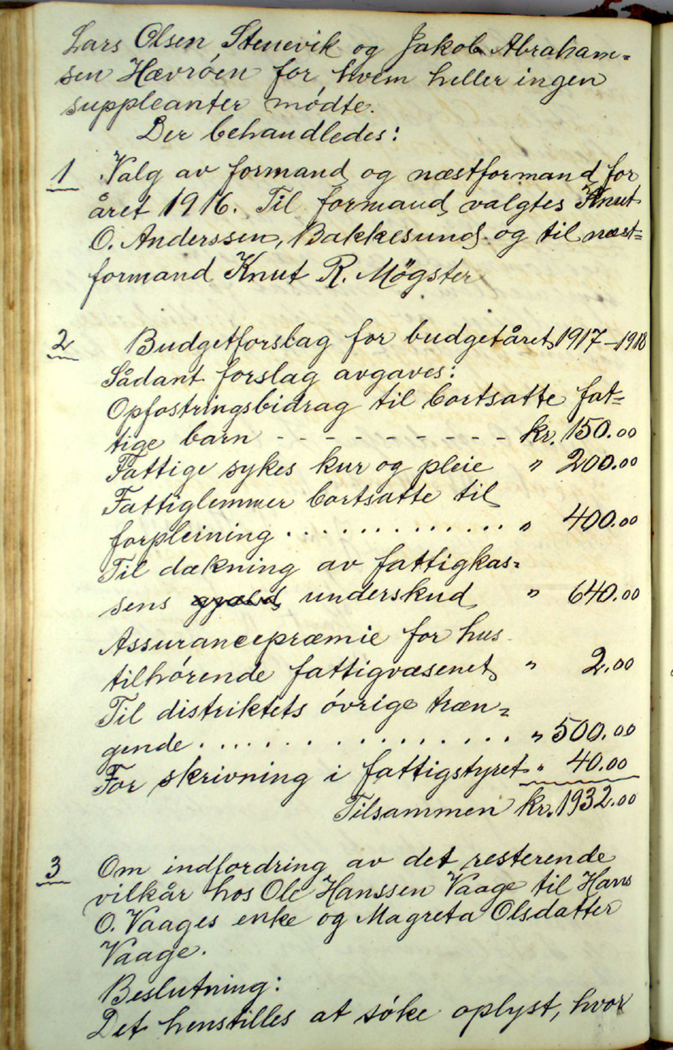 Austevoll kommune. Fattigstyret, IKAH/1244-311/A/Aa/L0001: Møtebok for Møgster fattigkommisjon og fattigstyre, 1846-1920, p. 187b