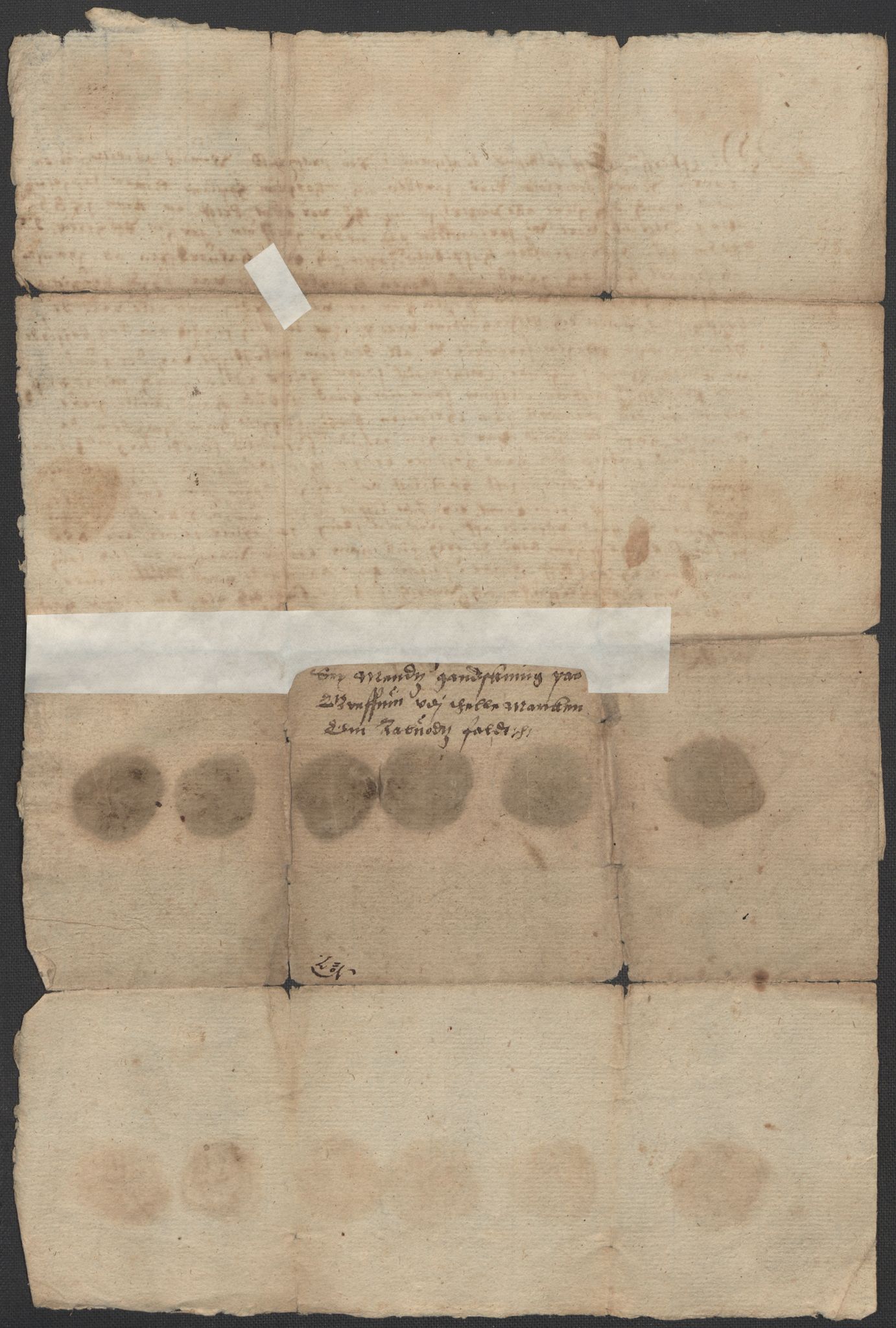 Riksarkivets diplomsamling, RA/EA-5965/F02/L0088: Dokumenter, 1586-1587, p. 35