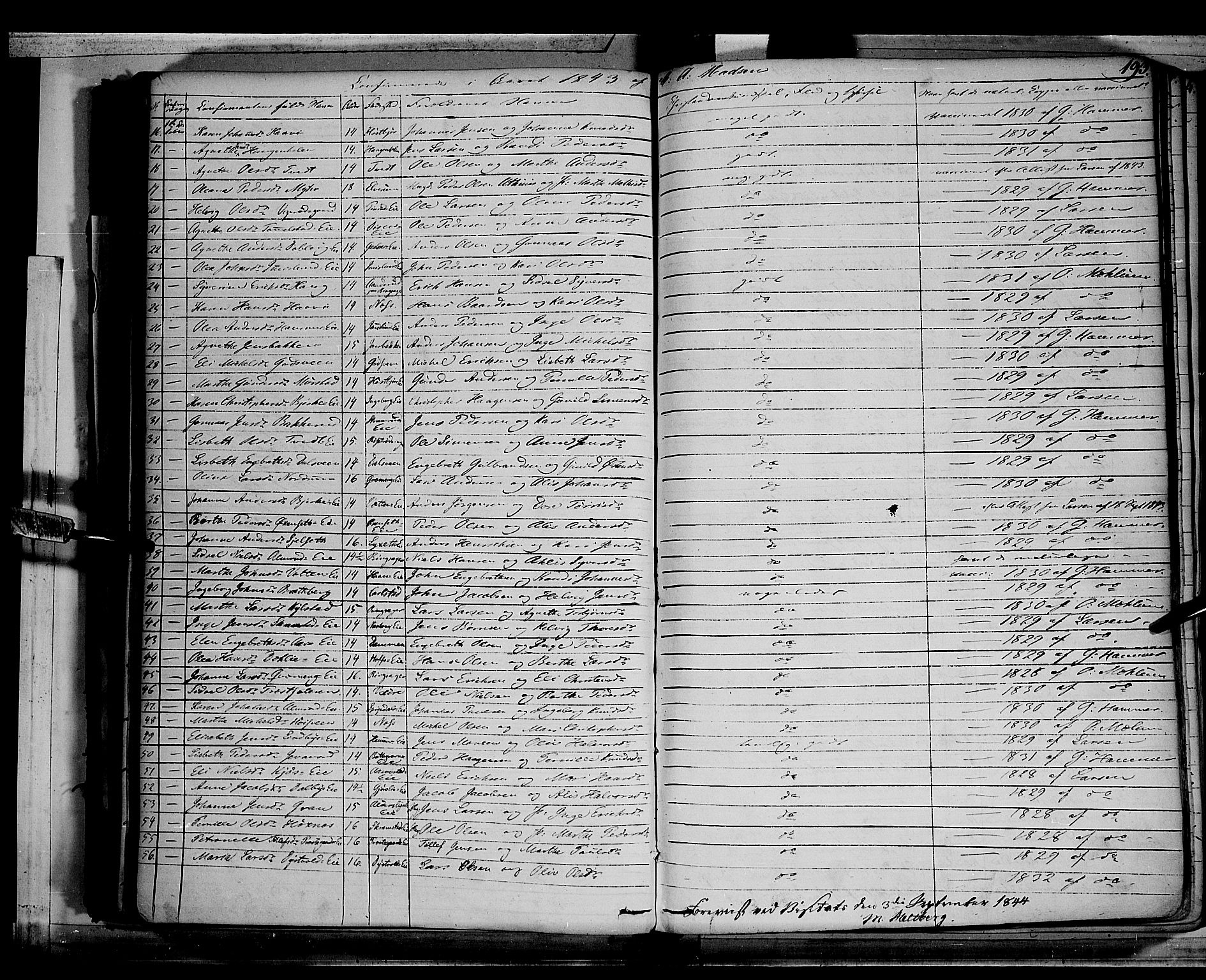 Vang prestekontor, Hedmark, AV/SAH-PREST-008/H/Ha/Haa/L0010: Parish register (official) no. 10, 1841-1855, p. 193