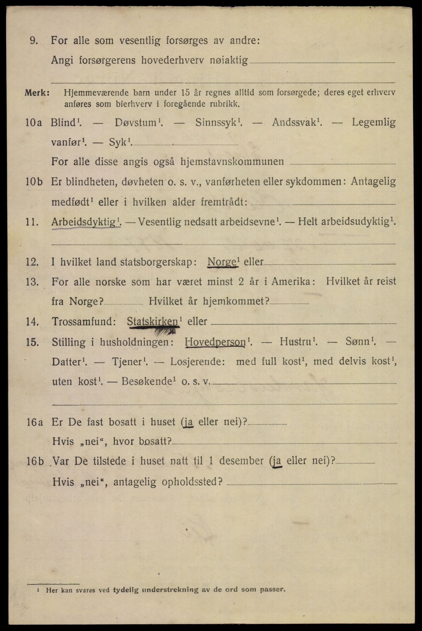SAKO, 1920 census for Skien, 1920, p. 40347