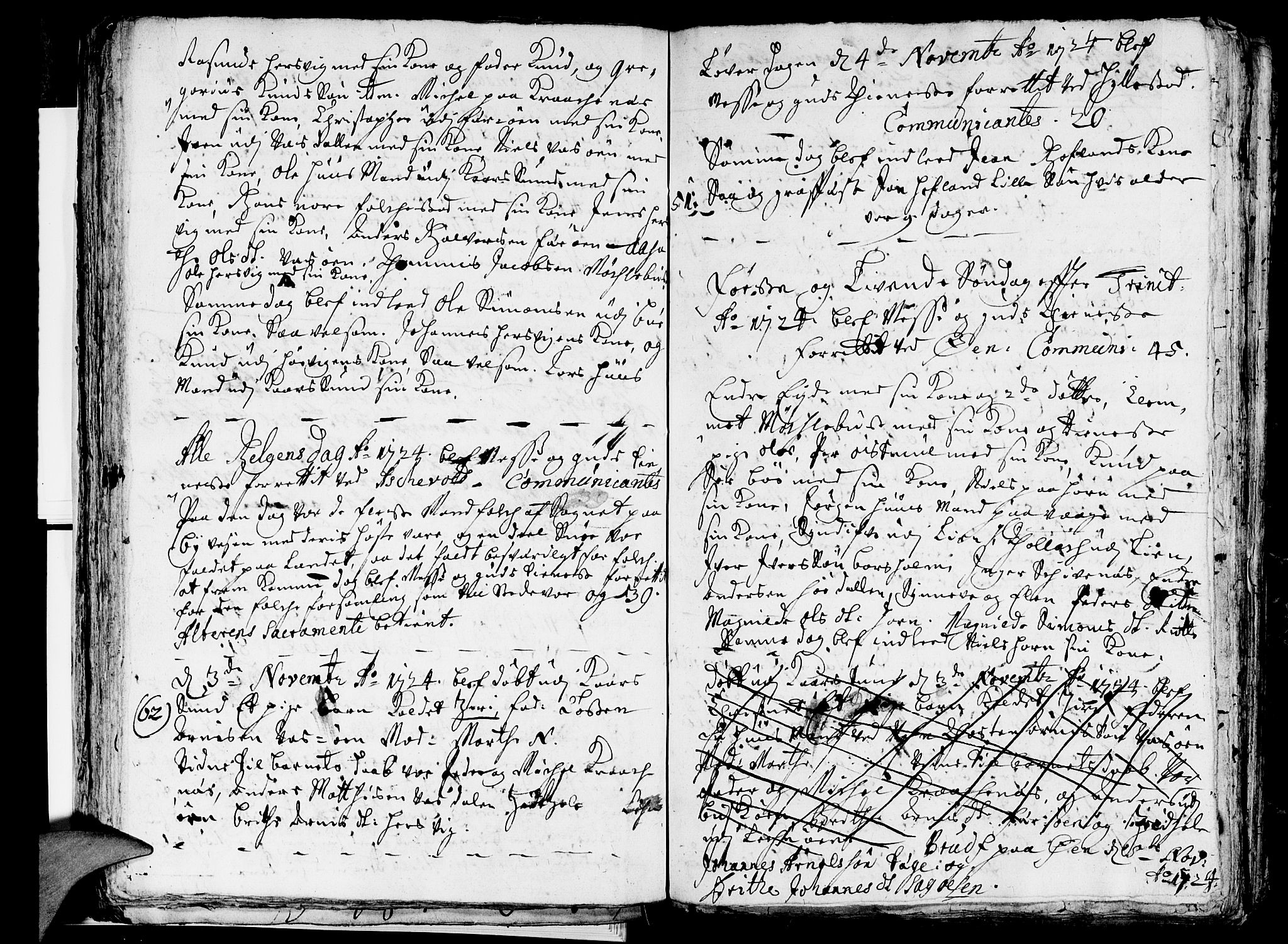 Askvoll sokneprestembete, AV/SAB-A-79501/H/Haa/Haaa/L0005: Parish register (official) no. A 5, 1722-1733, p. 84