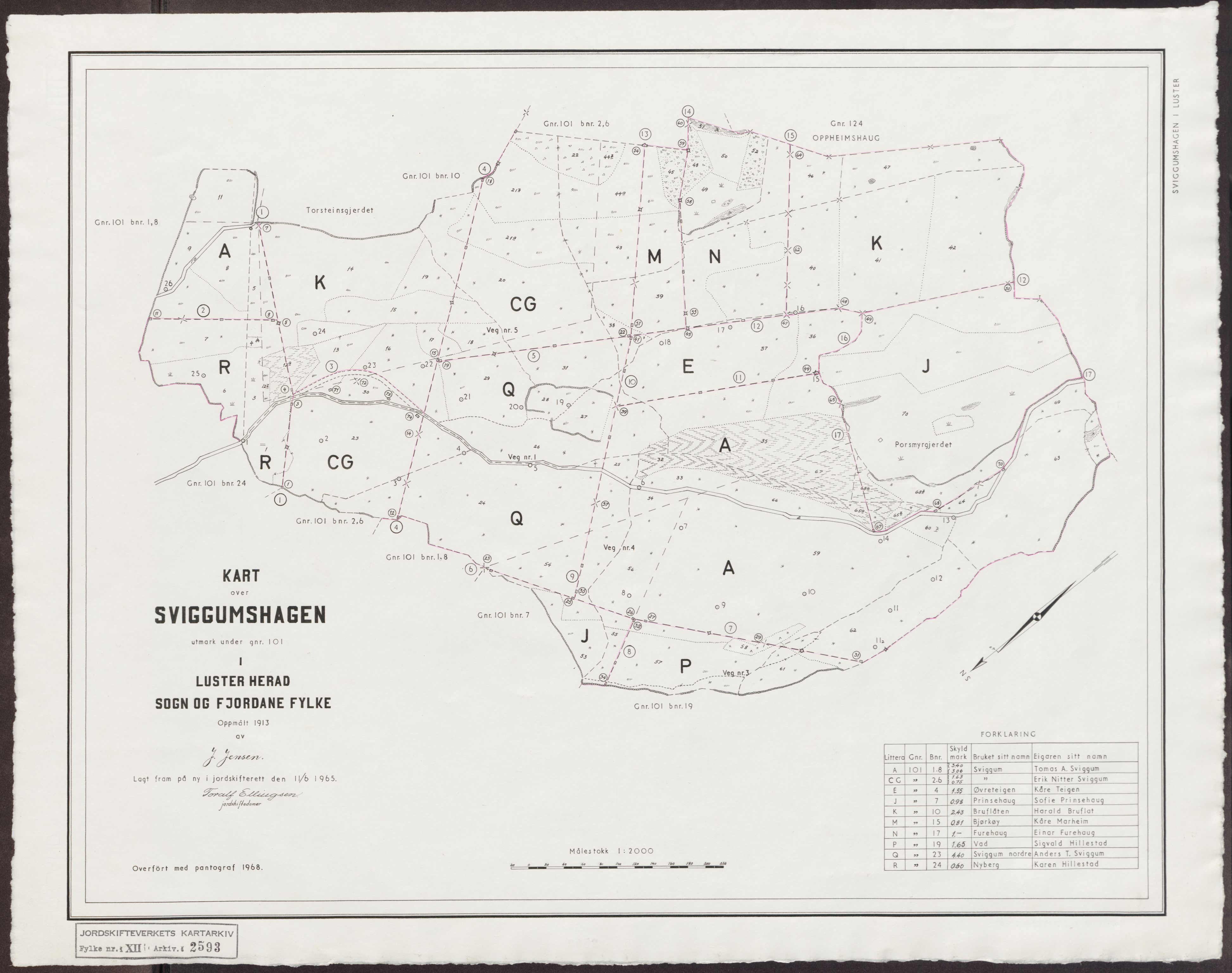 Jordskifteverkets kartarkiv, RA/S-3929/T, 1859-1988, p. 3189
